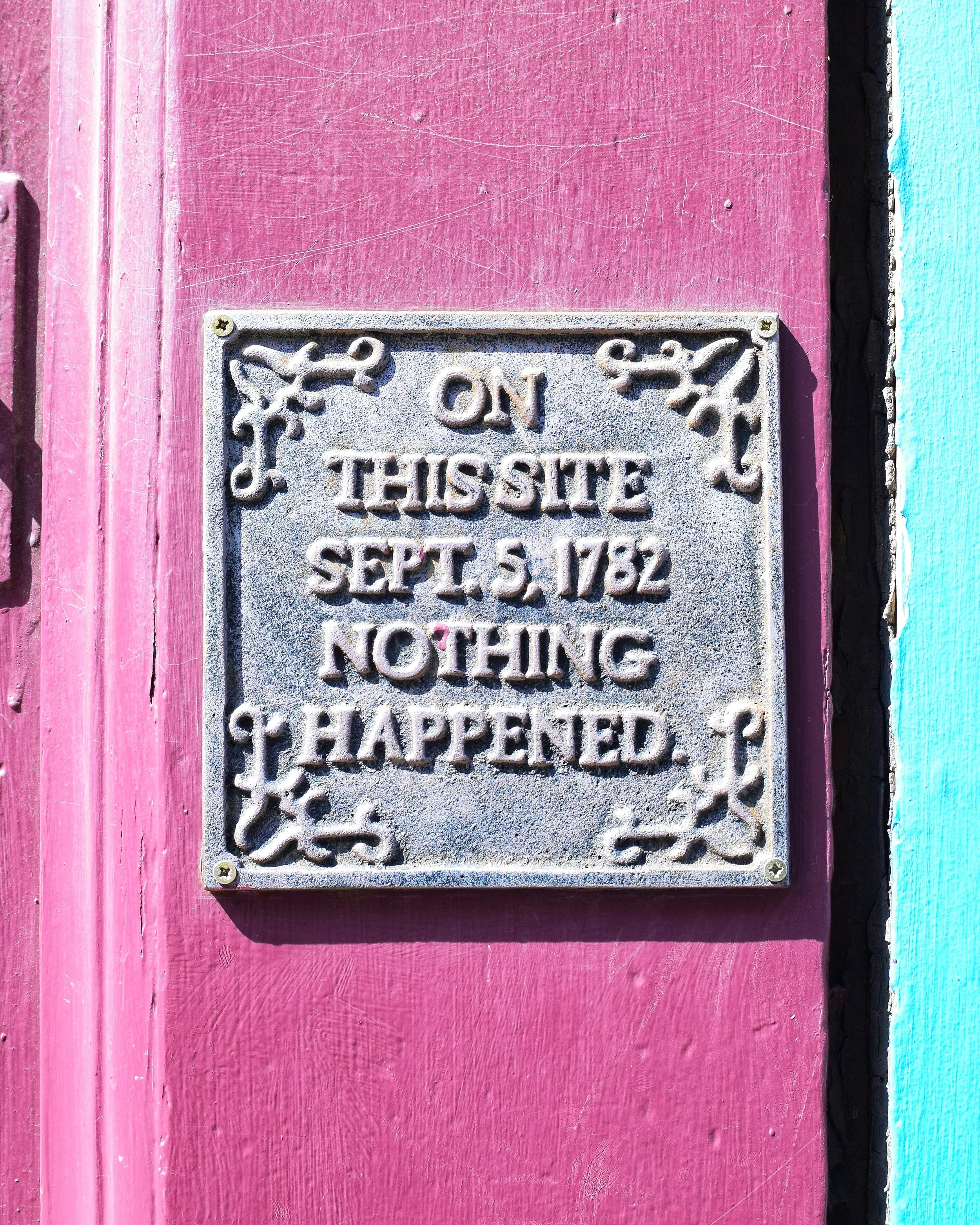 On This Site (Victoria Street, Edinburgh, Scotland)