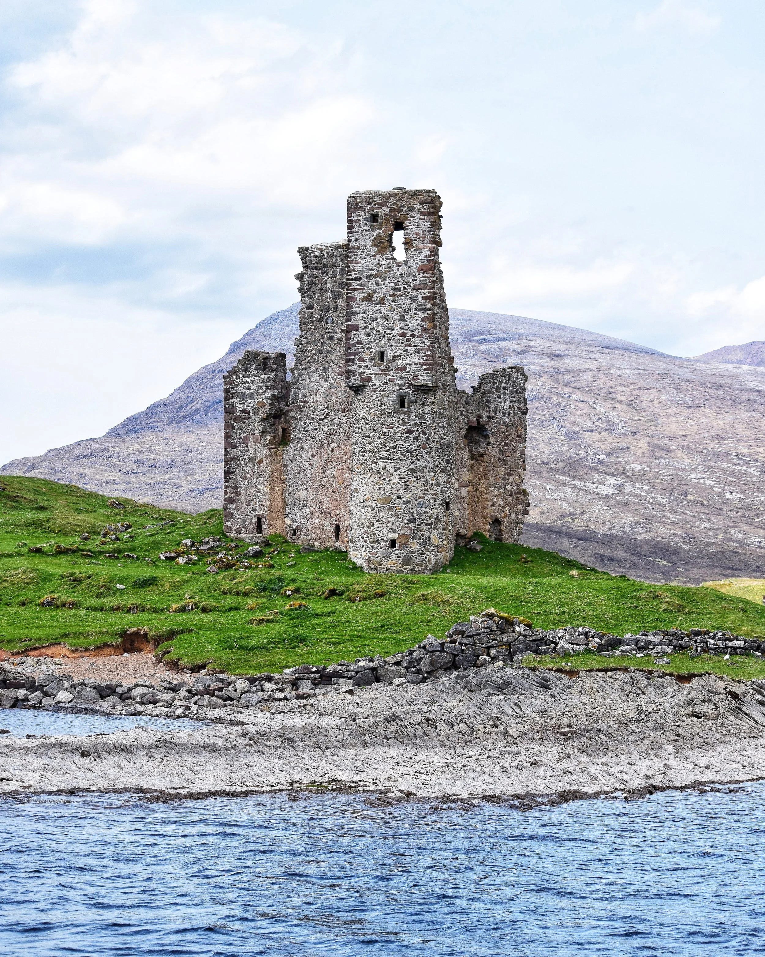 Adverk Castle, Loch Assynt, Scotland