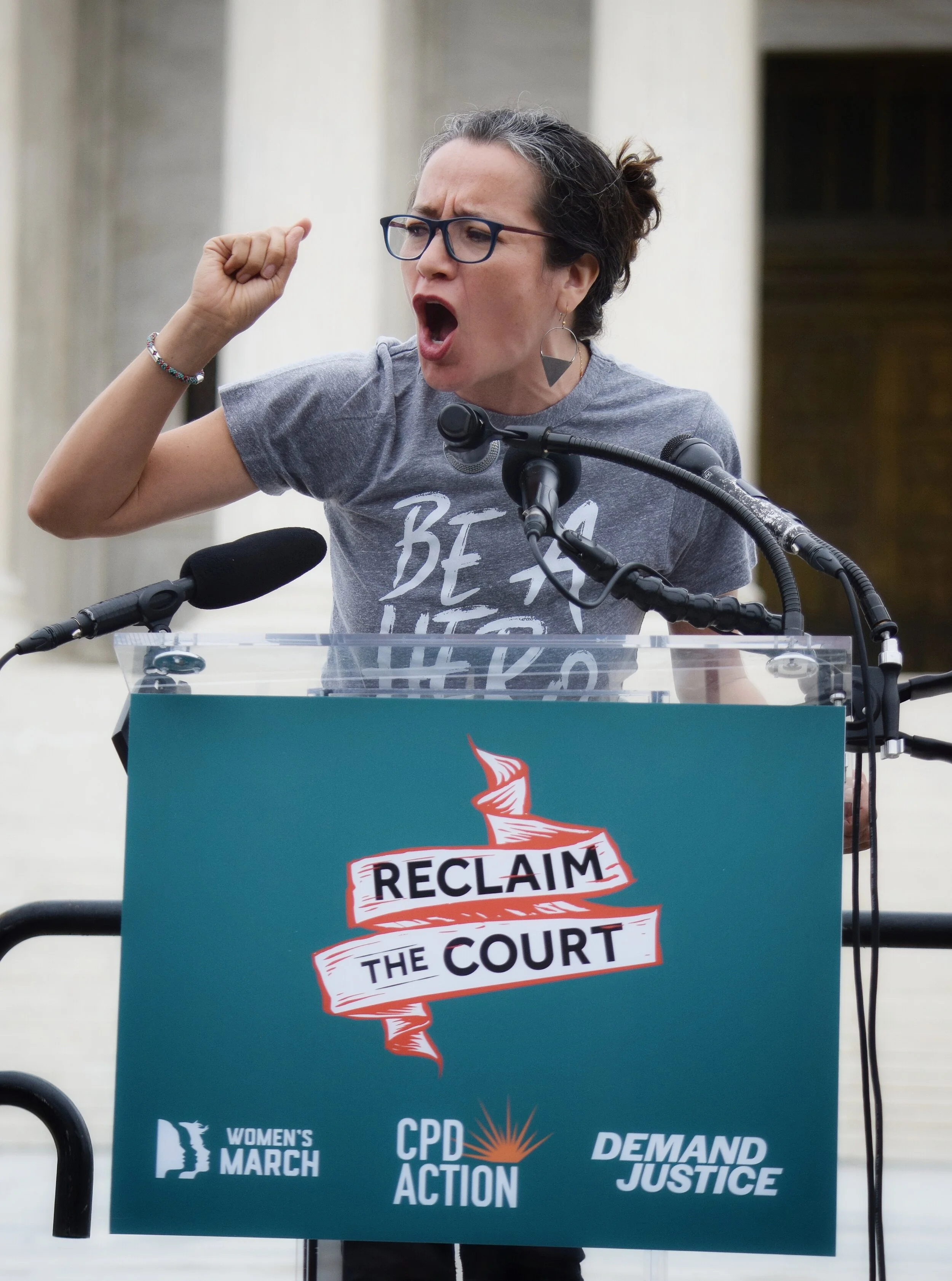 Women's March Reclaim The Court Action (October 2019)
