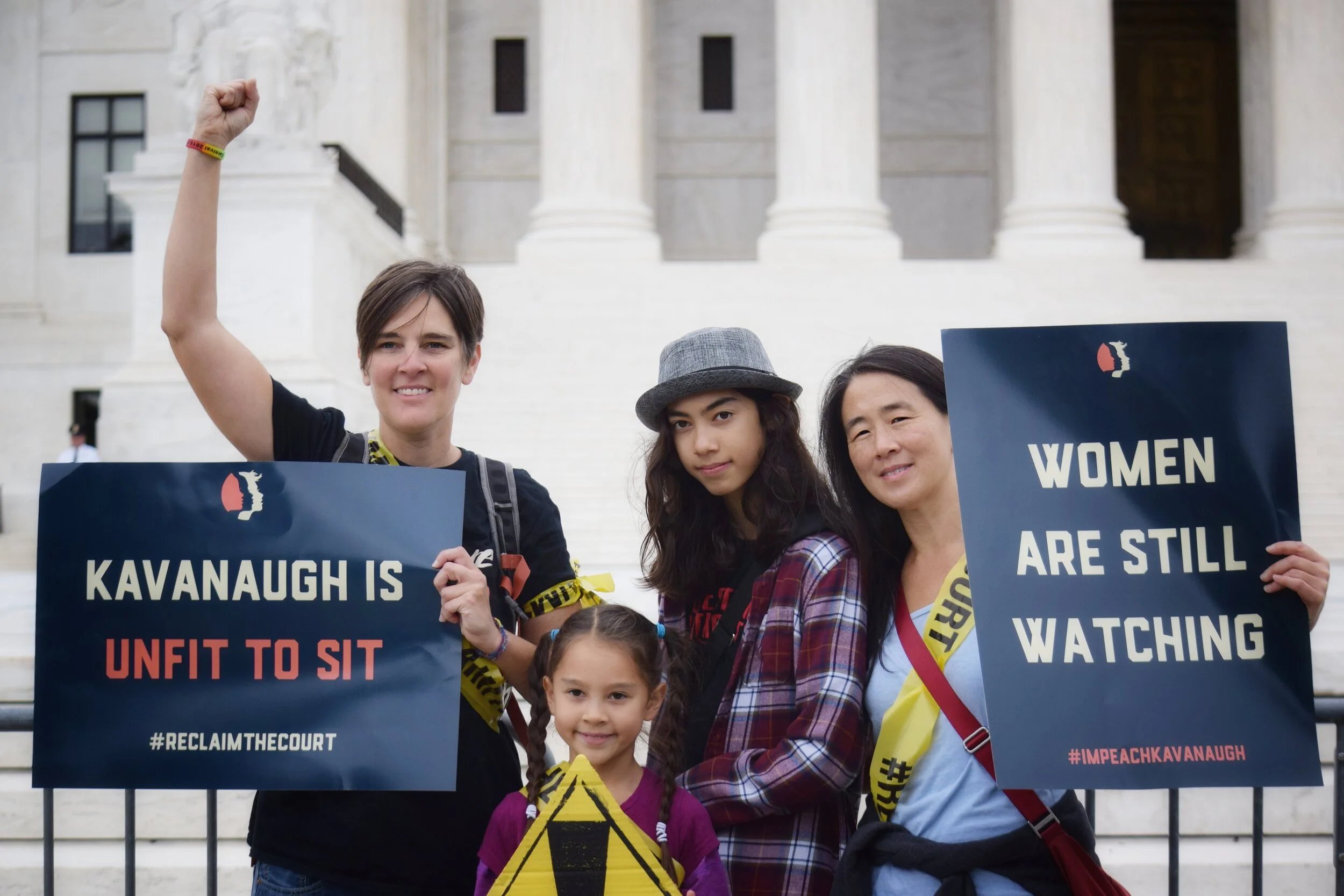 Women's March Reclaim The Court Action (October 2019)