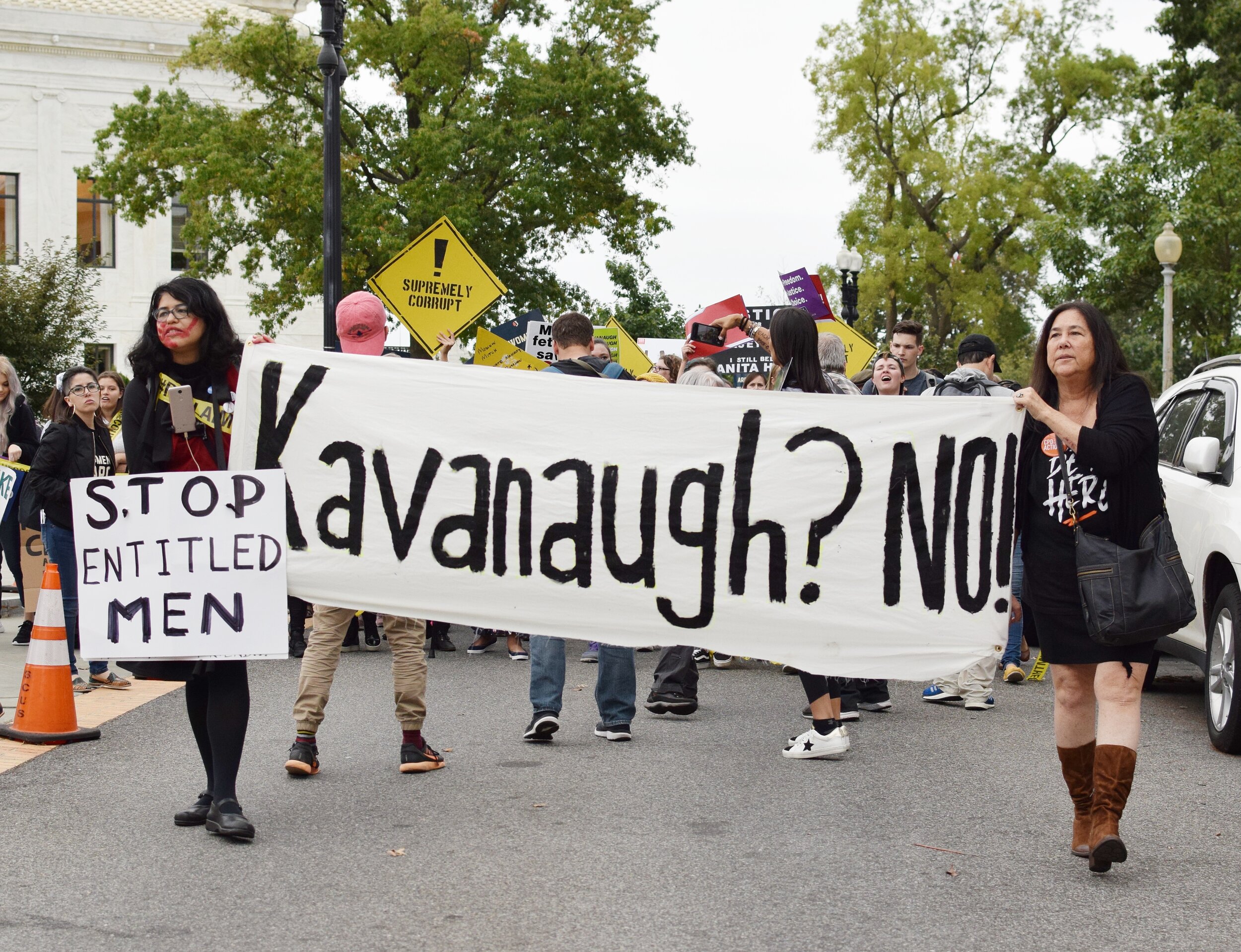 Women's March Reclaim The Court Action (October 2019)