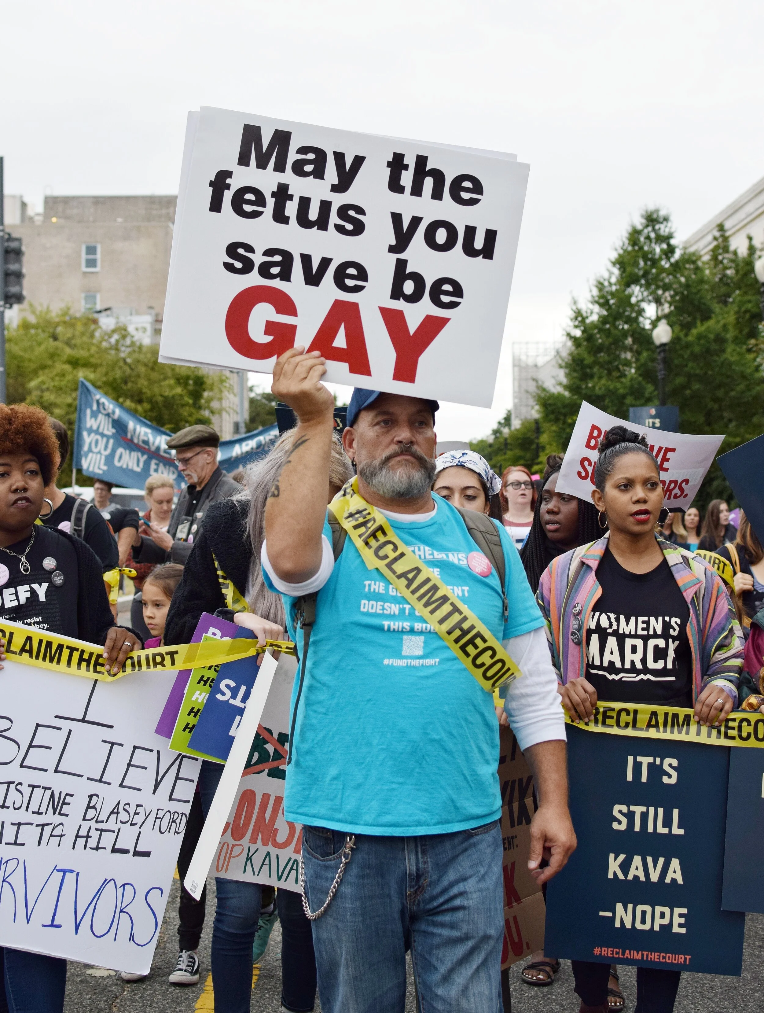 Women's March Reclaim The Court Action (October 2019)