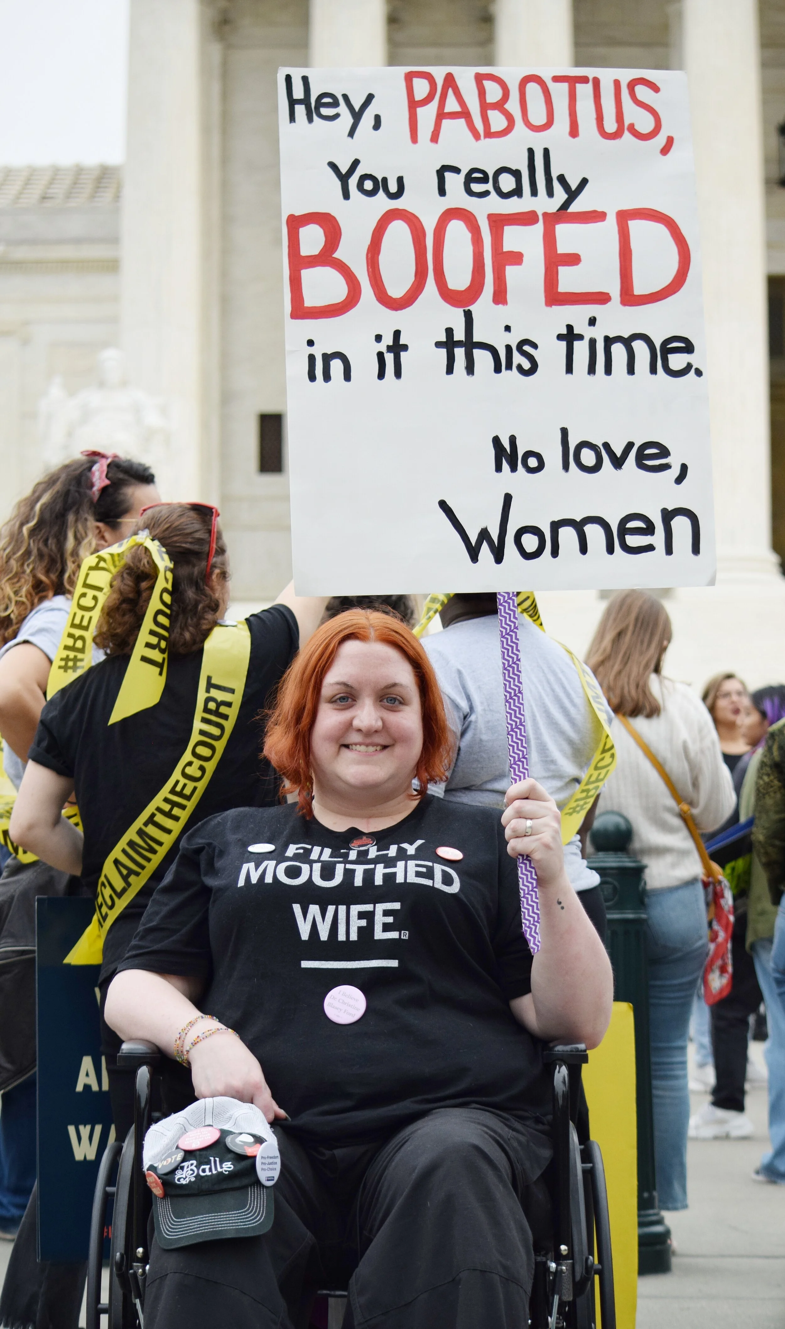 Women's March Reclaim The Court Action (October 2019)