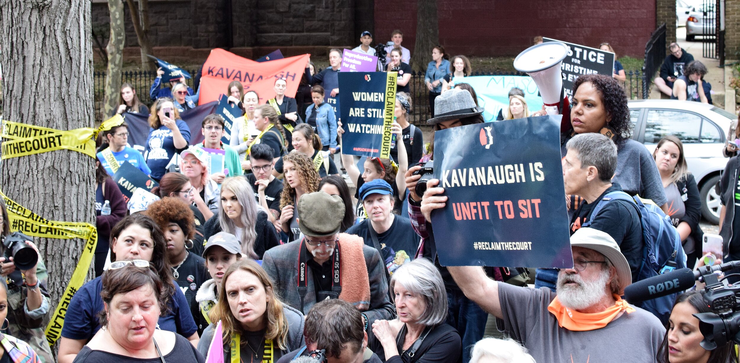 Women's March Reclaim The Court Action (October 2019)