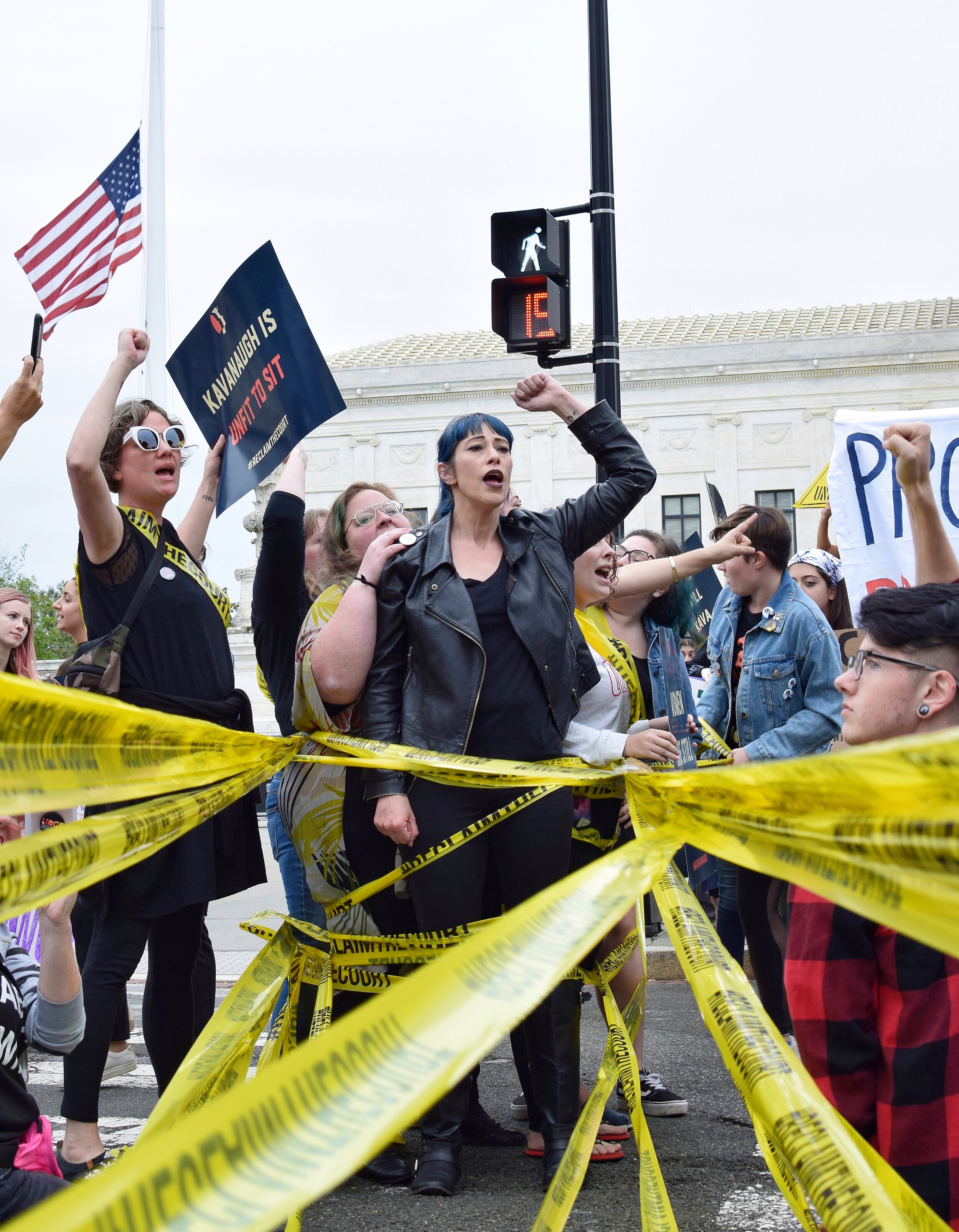 Women's March Reclaim The Court Action (October 2019)