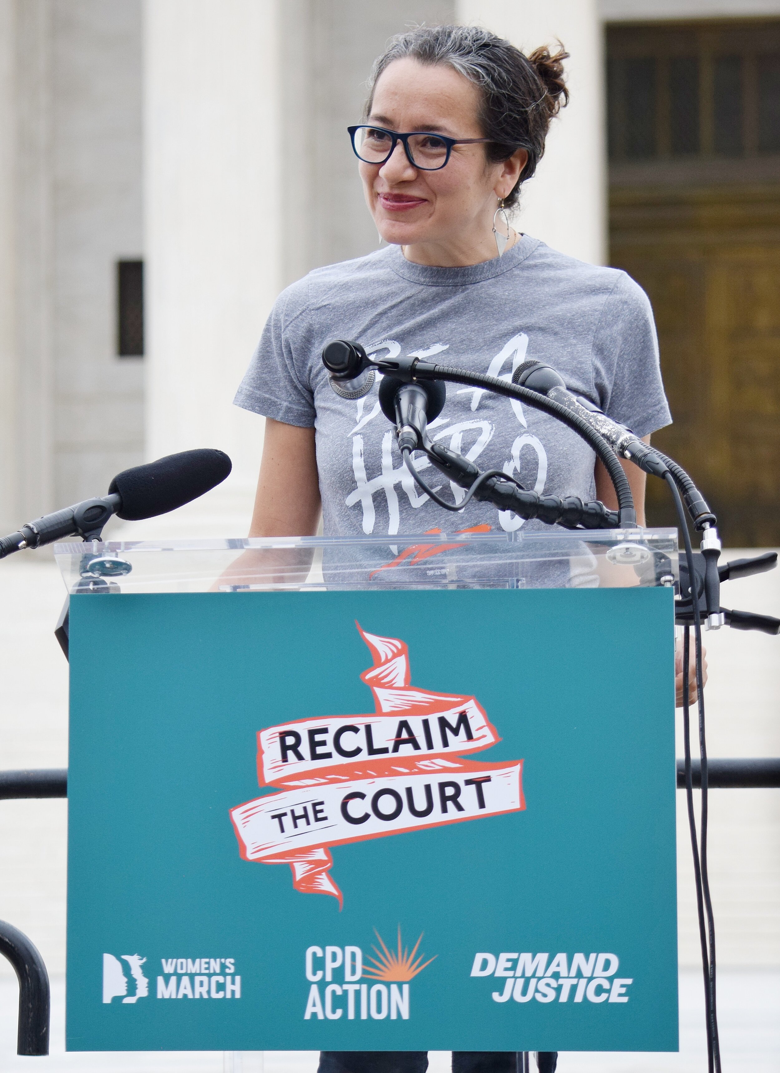 Women's March Reclaim The Court Action (October 2019)