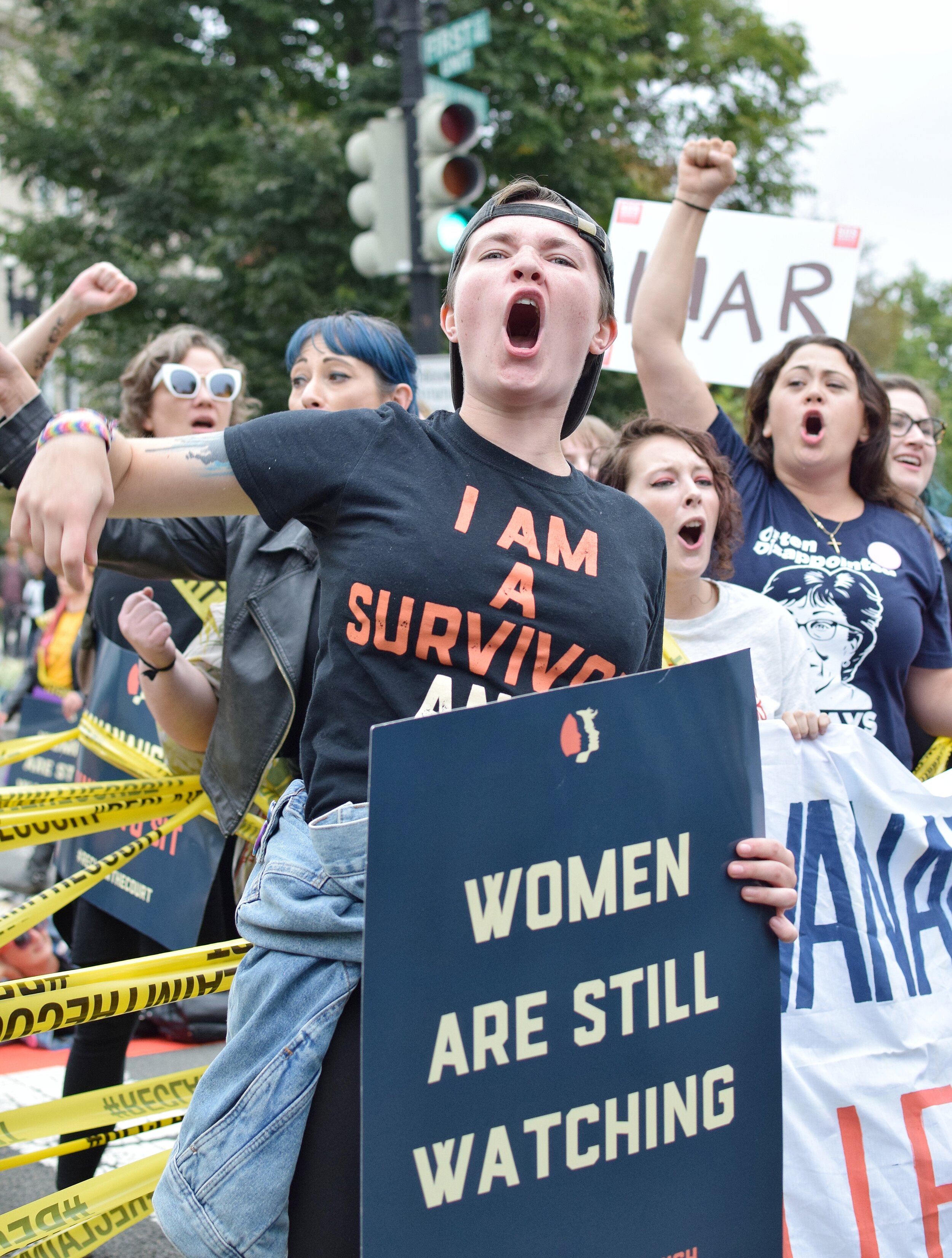 Women's March Reclaim The Court Action (October 2019)