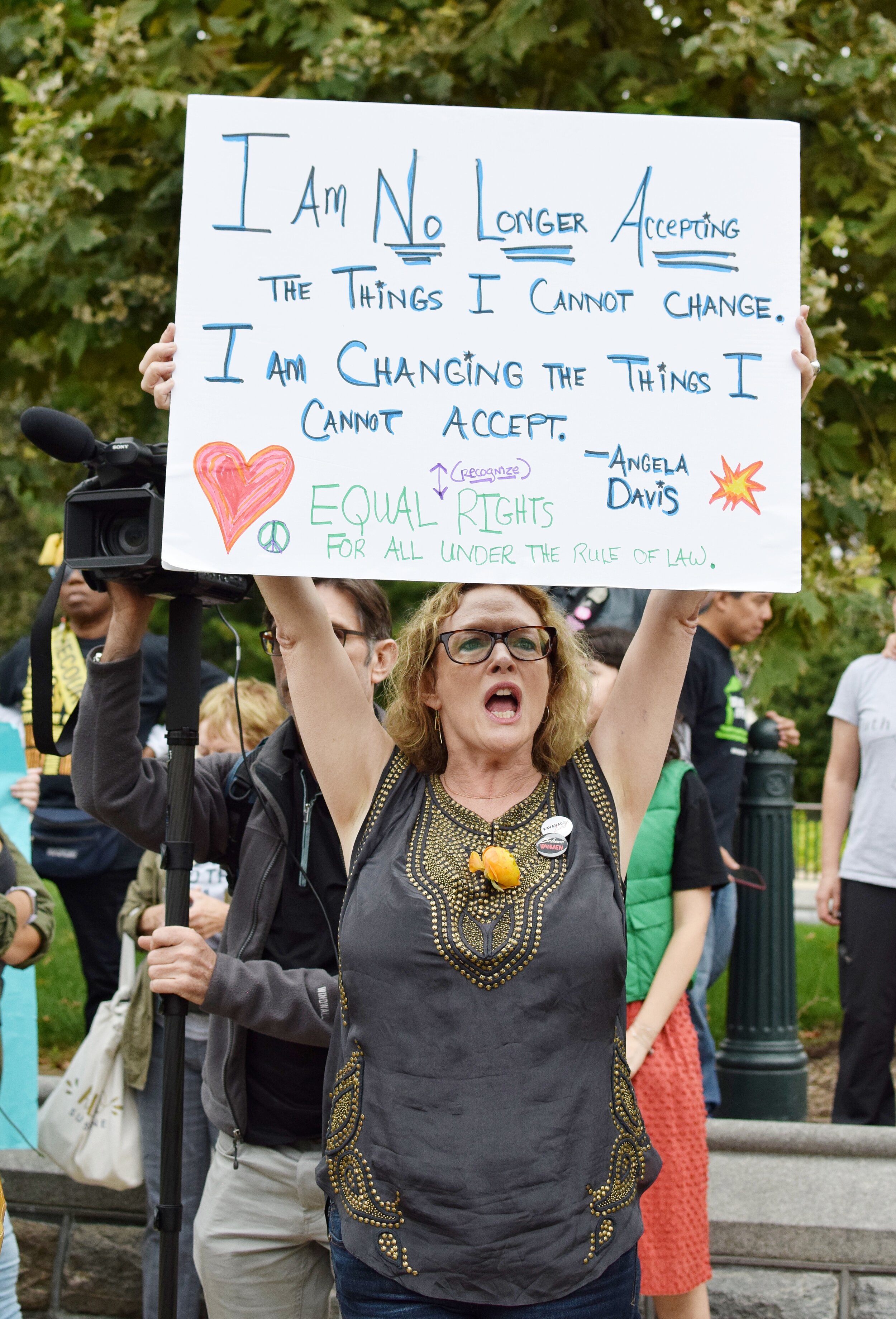 Women's March Reclaim The Court Action (October 2019)