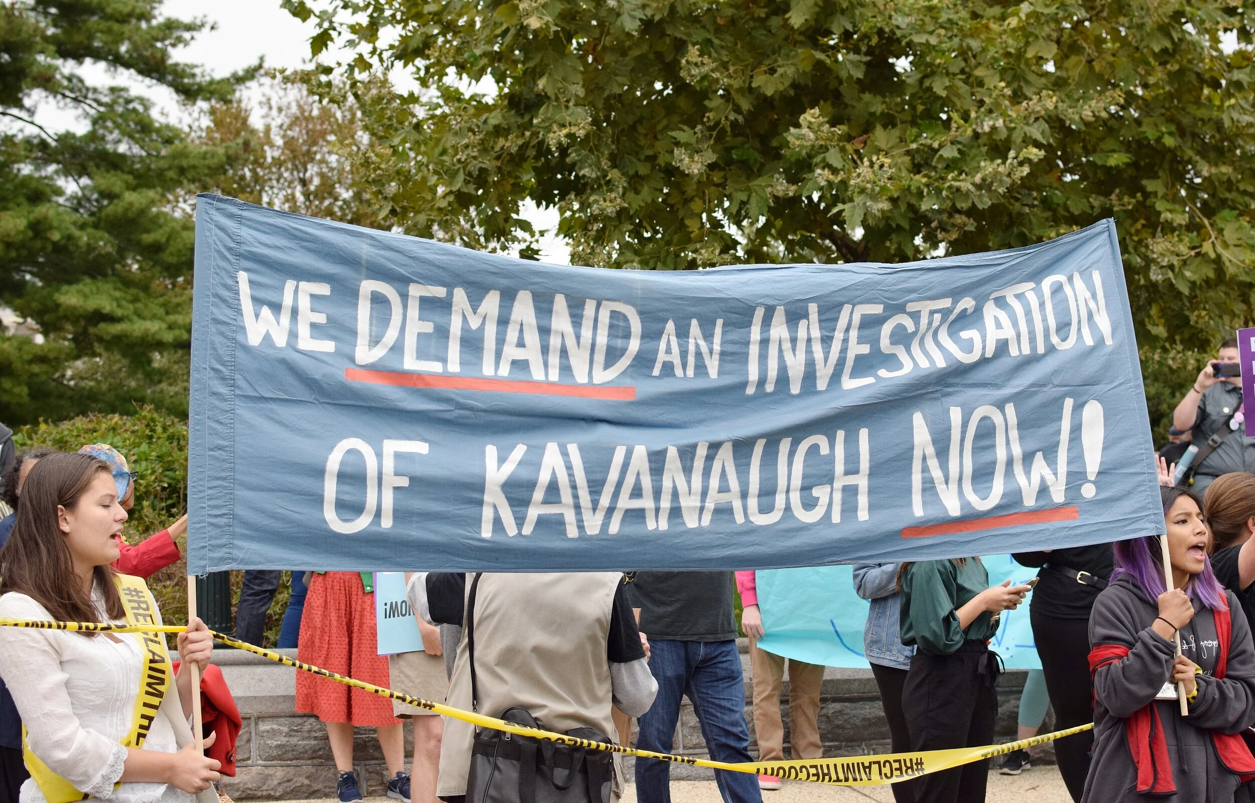 Women's March Reclaim The Court Action (October 2019)