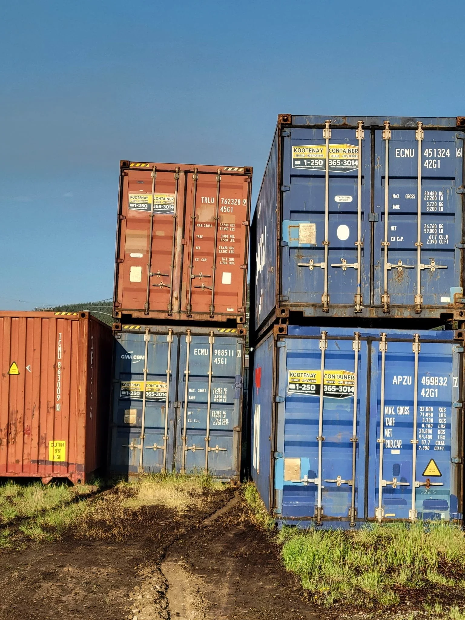 Huge Container Inventory