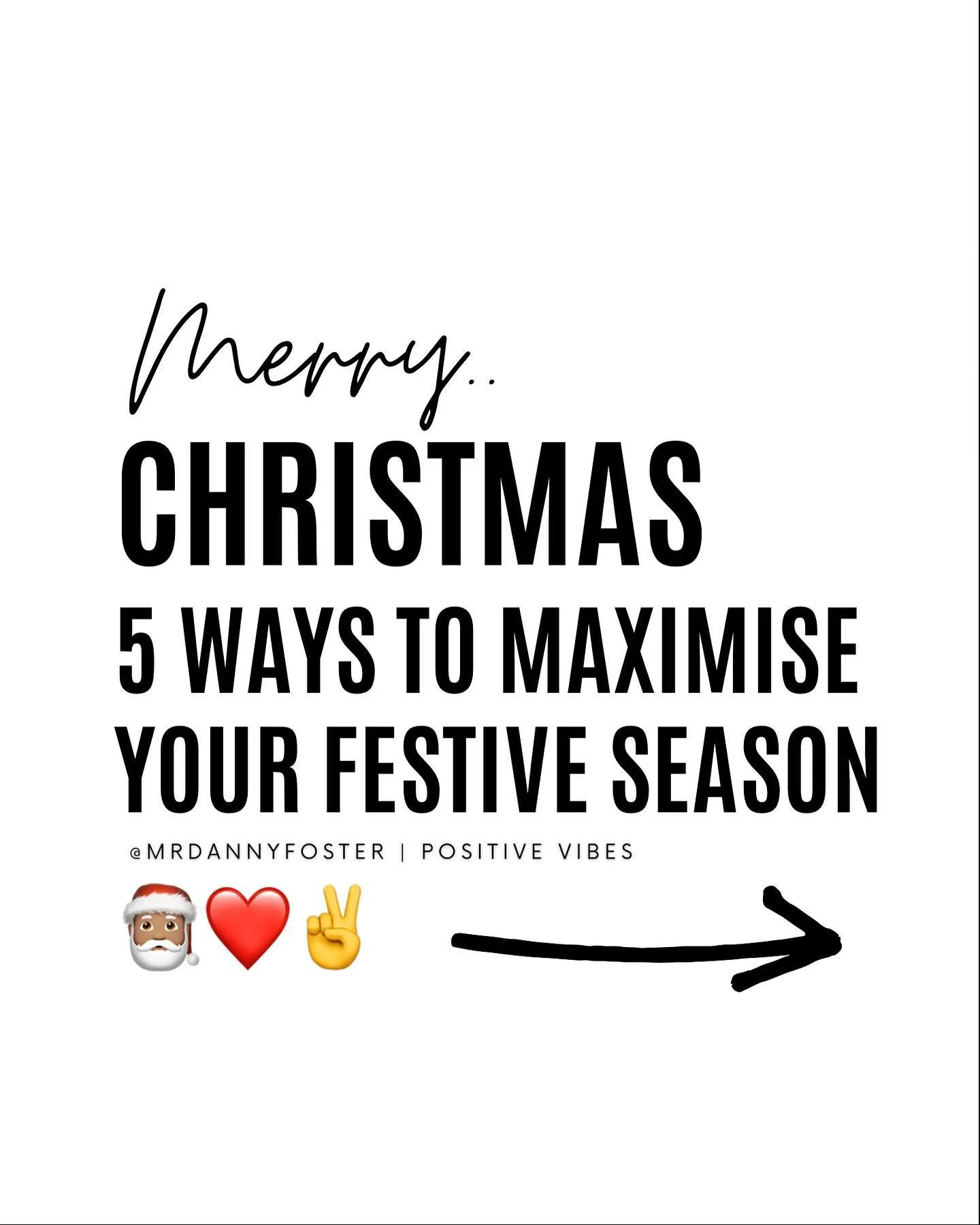 Merry Christmas Everyone! 👉Sending so much love your way ✌️🎅🏽💛✨🙏