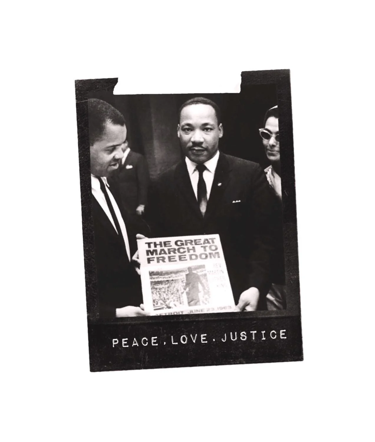 PEACE, LOVE & JUSTICE : π€ @motownrecords founder Berry Gordy with Martin Luther King #nonviolence #blacklivesmater #motown