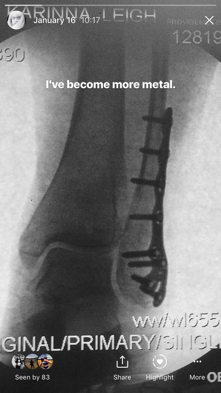 Got myself some new metal and seven screws.