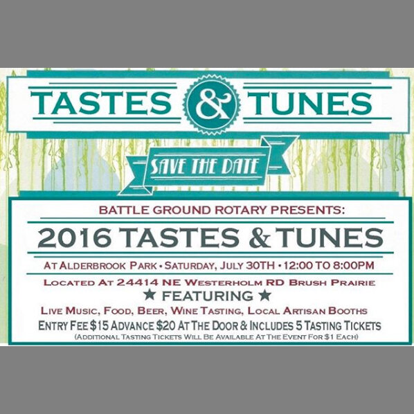 Tastes &amp; Tunes - 7/30/16