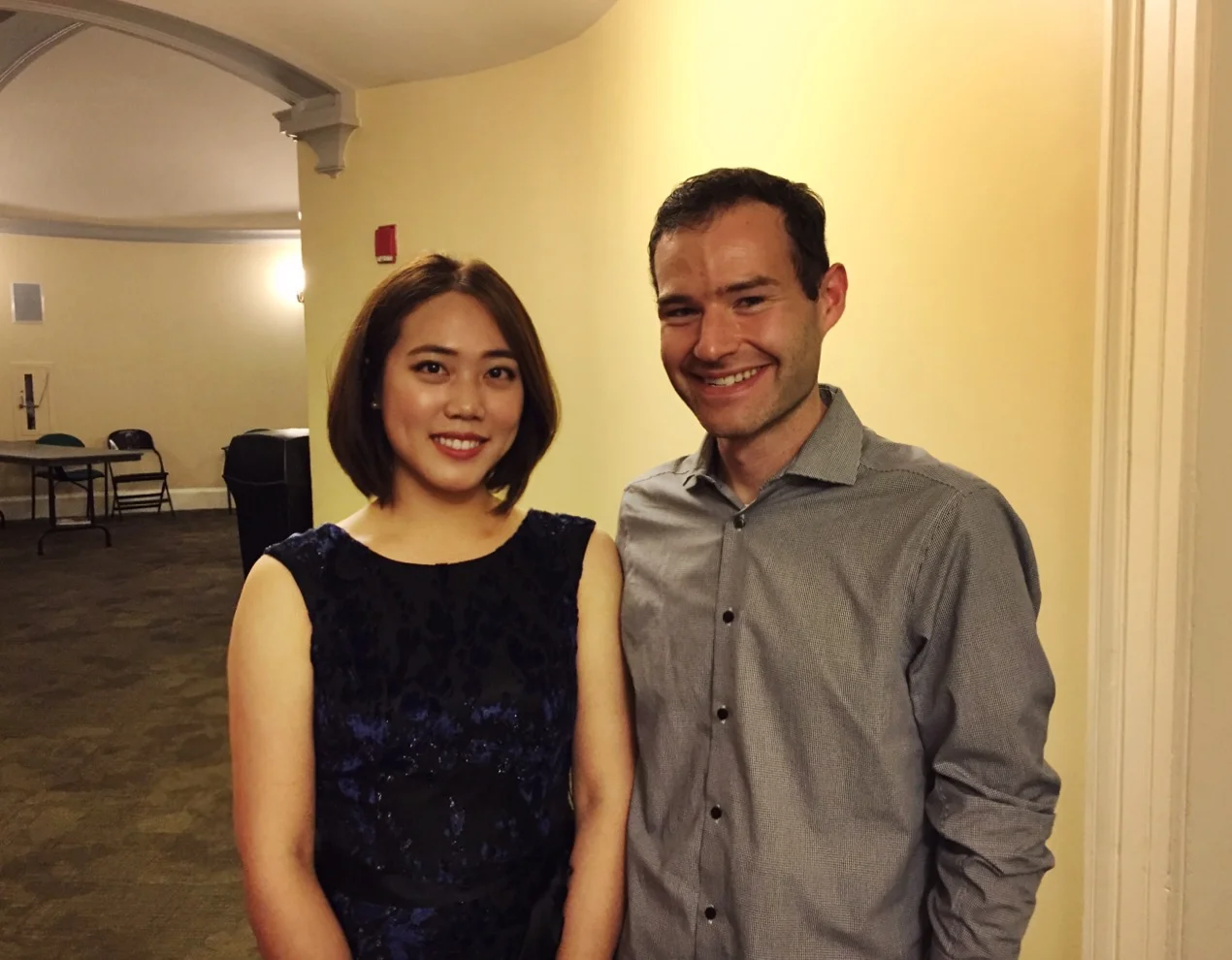 With composer Ben Park