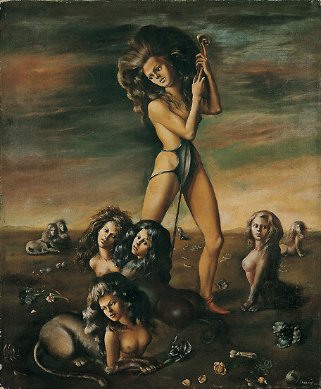 The Shepherdess of the Sphinxes by Leonor Fini (1941)