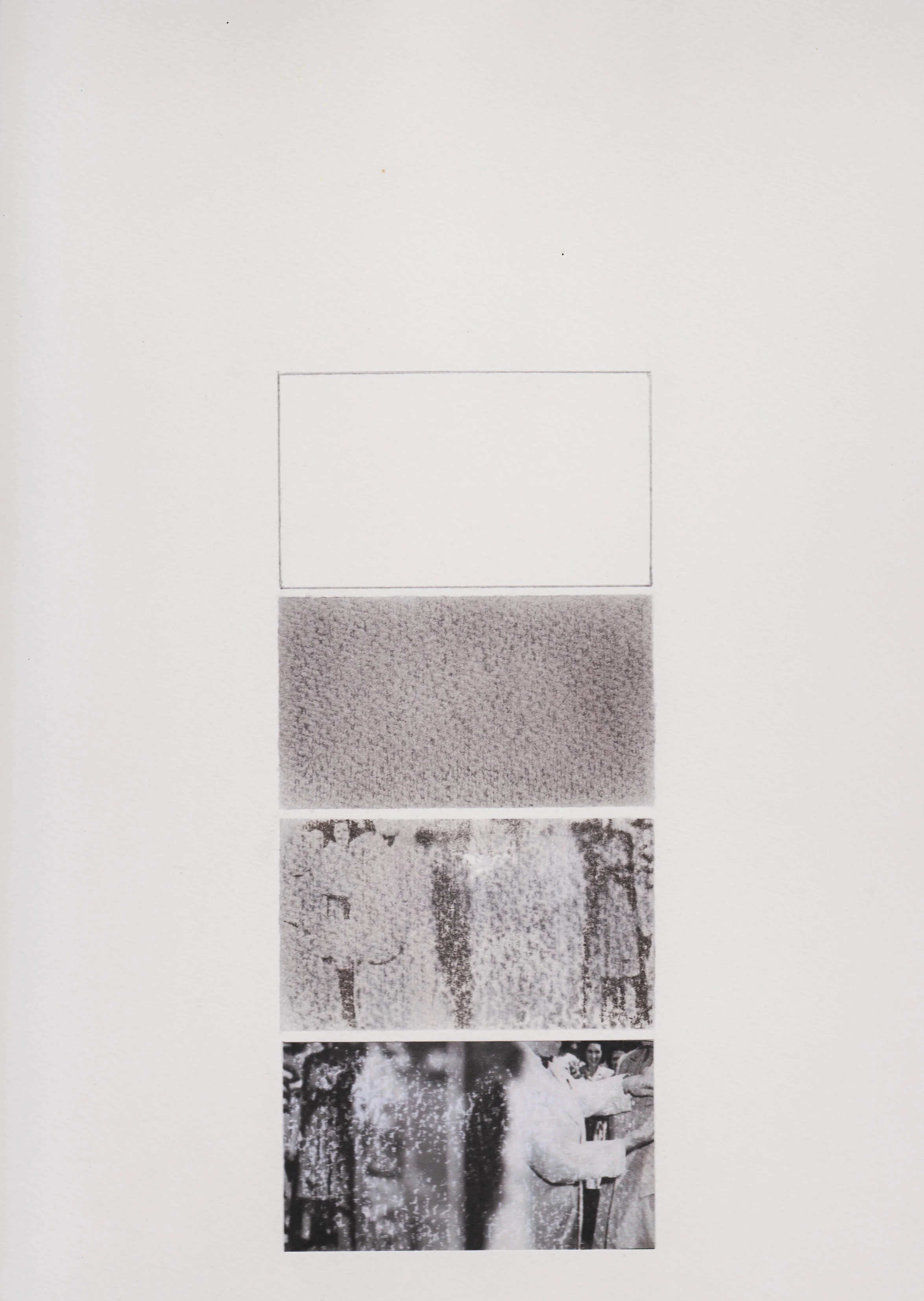 Dibujo y transferencia sobre papel. Dimensiones variables. 2016