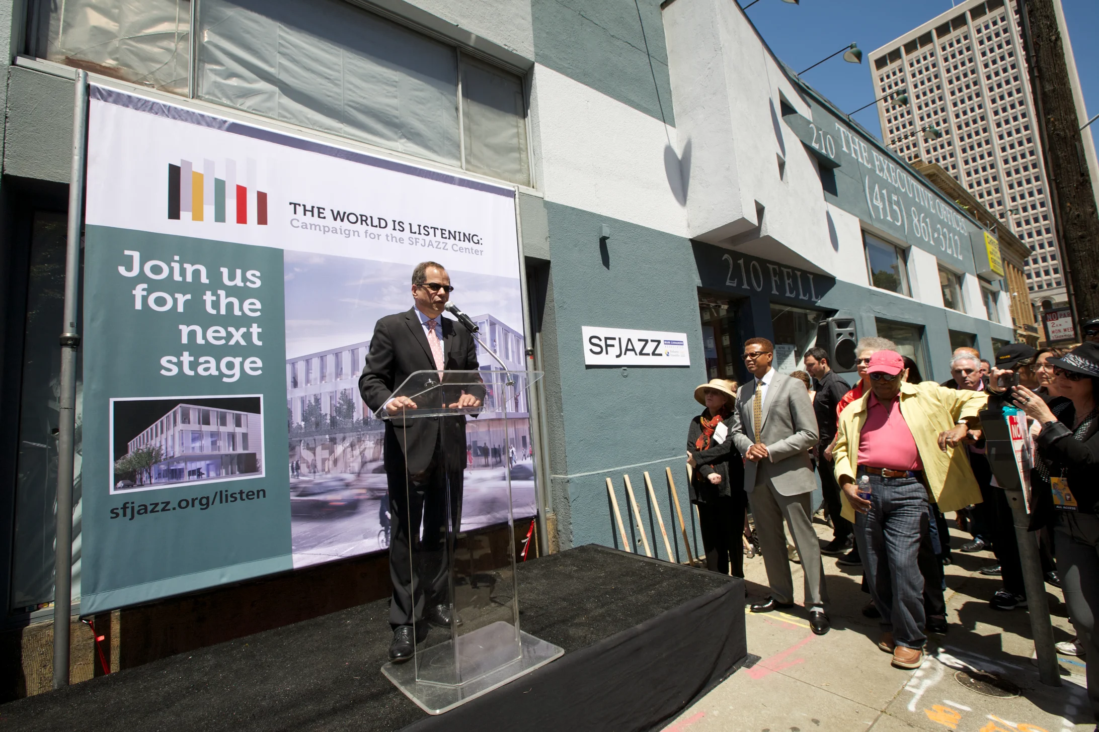 SFJAZZ Center Groundbreaking Press Conference