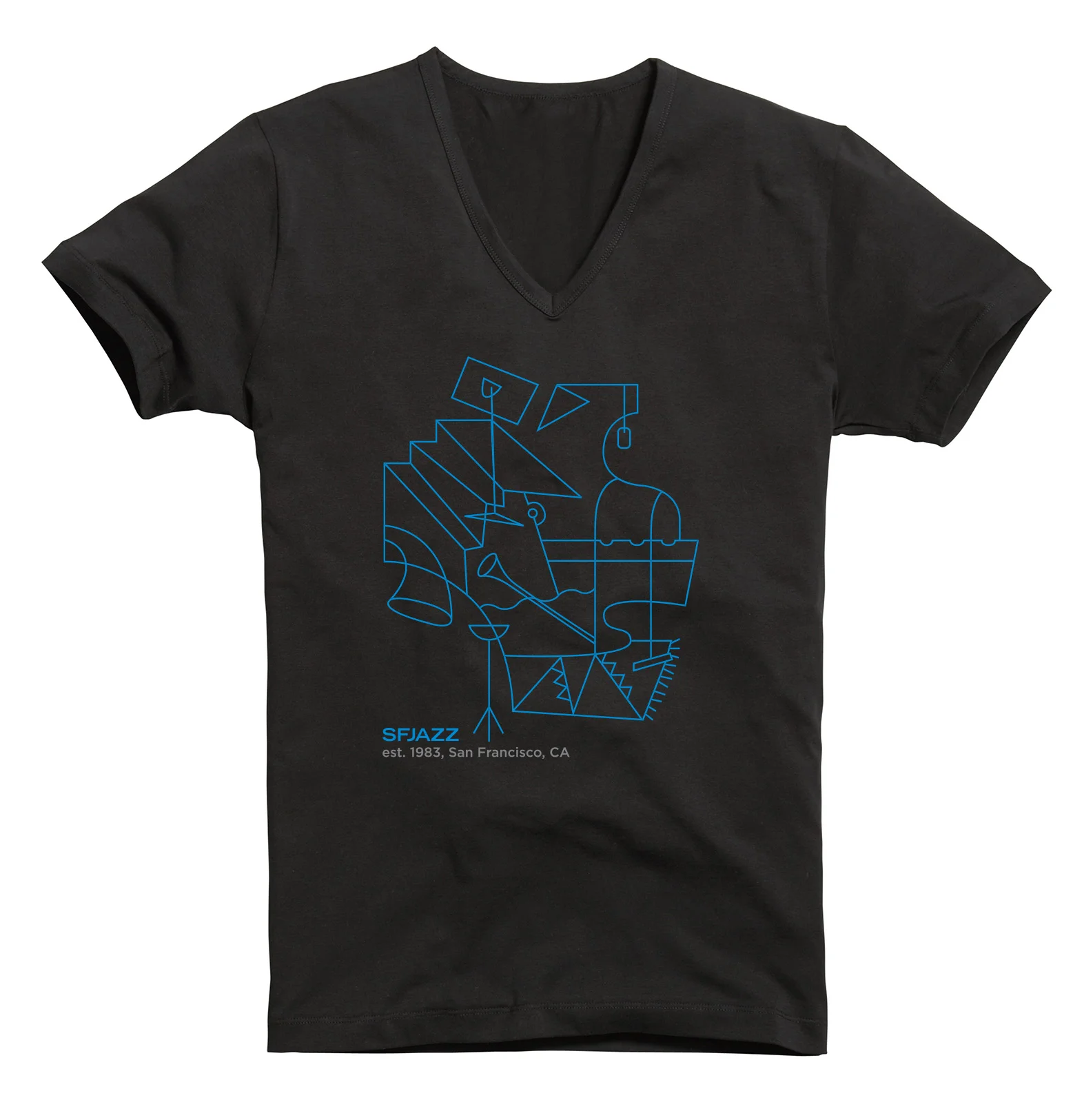 THE ILLUSTRATION THAT I CREATED FOR THE COVER WAS LATER INTEGRATED INTO SFJAZZ'S MERCHANDISE LINE DURING SEASON 1 AT THE SFJAZZ CENTER