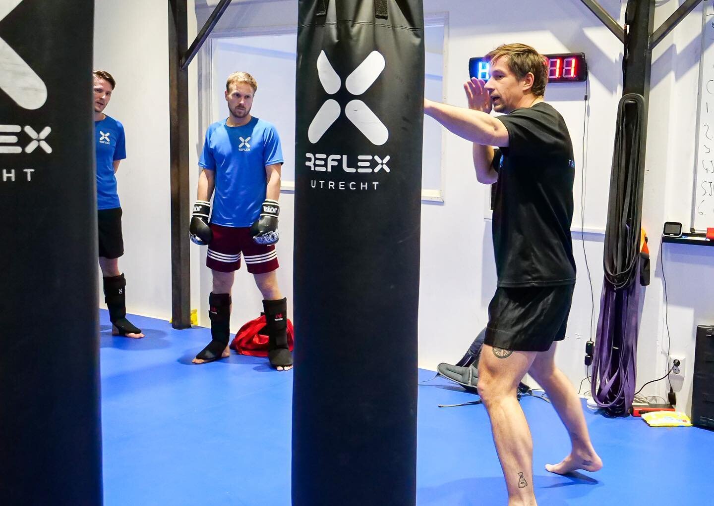 Nice StrikeFit drill with Rico tonight!🥊 #kickboxing #strikefit #reflexutrecht