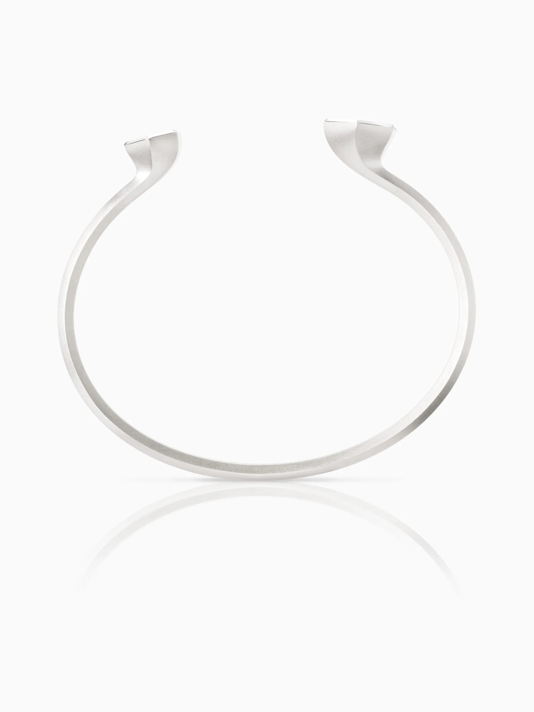 Quite Quiet Transitions Bracelet Hex Recycled Silver Side