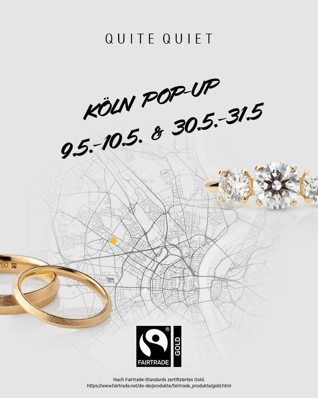 K&ouml;ln, wir freuen uns auf Euch!

...

K&ouml;ln, we are looking forward to meet you!

 #eheringe #fairtradegold #verlobungsring  #polzcakestudio #quitequietjewelry