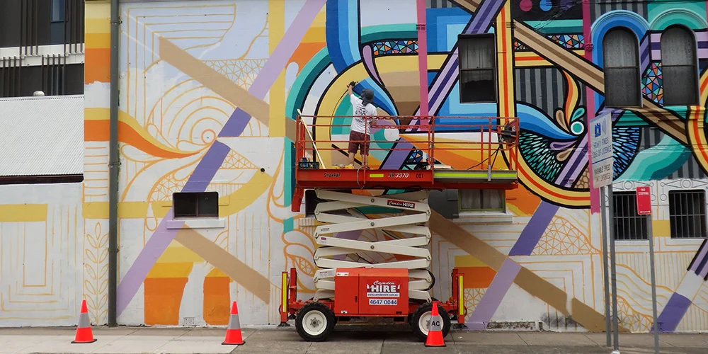 Painting in Ashfield NSW, Australia