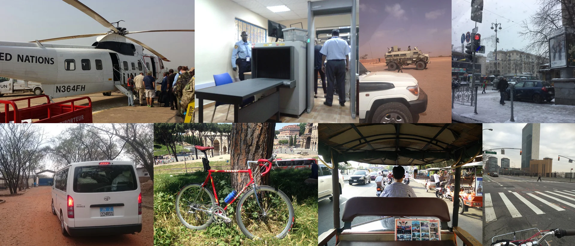 Photos by UN employees