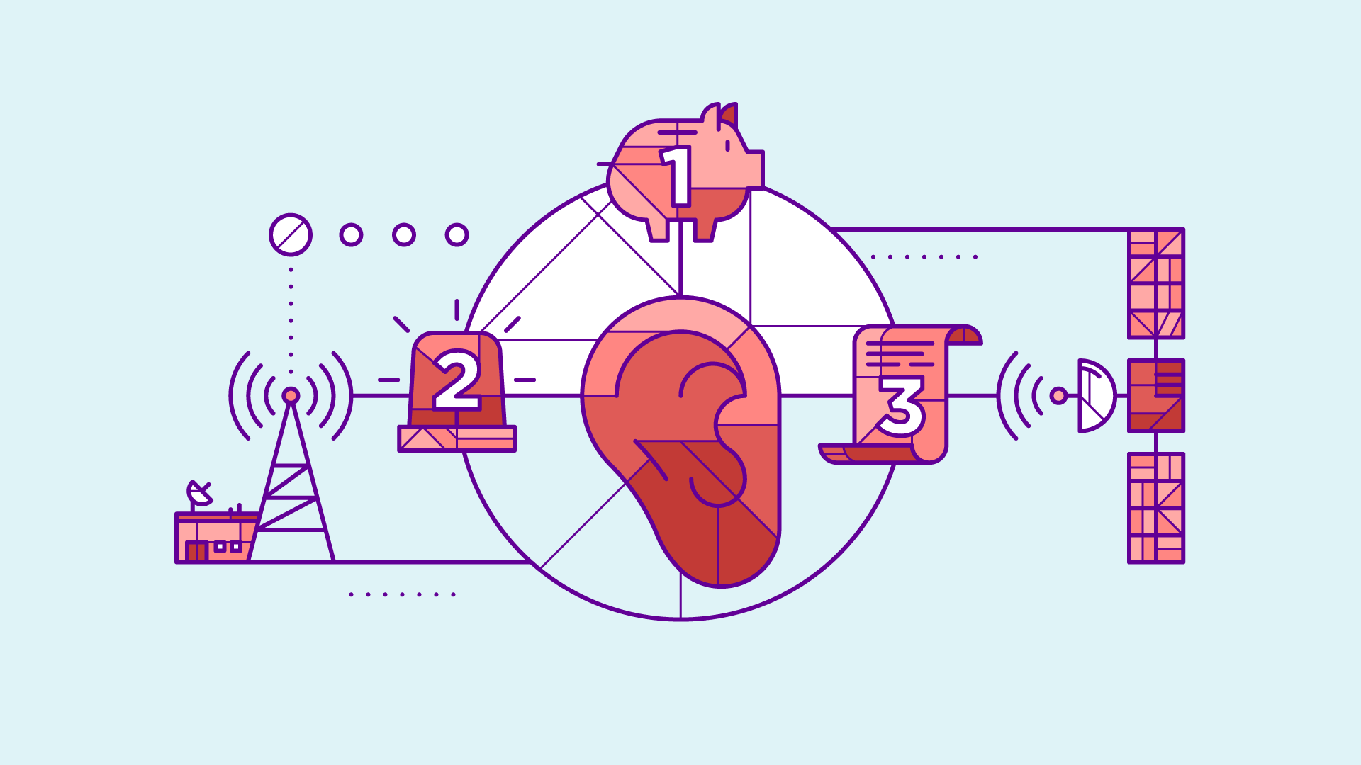 Illustrations by Leon Postma, De Correspondent