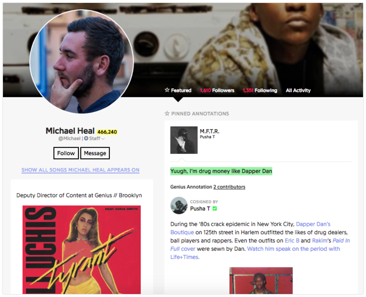 Michael Heal, deputy director of content at Genius, maintains his own public profile on the site and contributes to lyric annotations and forum discussions alongside community contributors on a daily basis.   While Genius is far from perfect financially — the company announced its first eight-figure annual revenue numbers only last year, after  raising a reported $79 million  in funding over the previous seven years in the absence of a viable business model — it can serve as a template for news in how it breaks down traditional hierarchies and shares responsibility with community members. Colby Handy, community manager at Genius, hosts a weekly meeting on Google Hangout with site contributors, giving the group a collaborative tutorial on how to edit and annotate a Song Page on the Genius site. The community staff team also gives contributors a heads-up on new features and products, such as a recent  Song Stories  partnership with YouTube, weeks before they go public to gauge enthusiasm and allow contributors to share feedback.  Fiedler agrees that top-down approaches to building community will fail: “Your idea of ‘community’ has to be driven by what your customers are already doing, and how you as an organization can further enable that and make your customers feel more valued in the process.”  One example of how Vinyl Me, Please enables self-organizing community activity is its event series  The Spins , which hosts listening parties in nearly 30 cities around the world on the same night once a month. Paying subscribers can  apply  to become local ambassadors for The Spins, which involves spreading the word on social media and volunteering in person at events.  “The series was borne out of what we already saw users doing,” said Fiedler. “They were hosting their own cocktail nights where they would listen to albums together, almost as an excuse to hang out with these new friends. The idea was not just to ‘create community,’ but rather to take that spark of what we already saw happening and try to replicate that across the wider community, and that’s really driven our growth.” Vinyl Me, Please pulled in a self-reported  gross revenue  of “several million dollars” in 2017 and claims to have been break-even since its inception.  VuHaus has a similar motivation of lateral engagement in public radio, giving its affiliate stations access to each other’s audiences and resources. “Before VuHaus, these stations were just throwing up videos on their own YouTube channels, without getting much real value in terms of branding or membership extension,” said Langner. Now, the stations have the benefit of a national sales and marketing entity to underwrite their ad deals (through  Public Media Company , VuHaus’ founding parent company), and have already pooled resources for tasks such as  hiring an attorney  to help navigate music rights.  Like VuHaus, Drip presents an interesting case for membership, as all of the platform’s “members” on the creator side are responsible for maintaining their own relationships with subscribers, yielding a multilayered, variegated ecosystem of support.  “I wouldn’t be comfortable lumping all of our creators and subscribers together into one bucket and pretending that they comprise a single, monolithic ‘community,’” said Marketos. “I think that’s almost disrespectful to them, because it dilutes the priority that the creator’s relationship with their audiences must take. I’m more interested in providing individual creators with the platform and tools to connect meaningfully with their audiences. That’s what we really mean by ‘creator-first.’” Marketos’ priorities in building out these creator-first tools include making it as easy as possible both to publish new content and to communicate with subscribers.  For Discogs, similarly to Genius, membership culture is about giving users full ownership over their contributions to the database, while encouraging lateral engagement on a commercial level by giving local record stores and economies access to a global marketplace. In 2017, over 10 million physical music products were sold on the Discogs marketplace, an  increase of 20.4%  year-over-year.  “It’s a symbiotic relationship: you have a community of contributors helping out our sellers with the data they provide, and avid buyers can’t buy if sellers can’t sell,” said Ron Rich, VP of Marketing at Discogs. “We pay the bills by facilitating that conversation on a more grassroots level.” One could see reporters and editors adapting similar elements in their own day-to-day practices, especially when it comes to asking for and recognizing a  wide variety of member participation  in the journalistic process itself.  Grassroots engagement also involves recognizing that online impact isn’t a substitute for in-person connection. Since 2013, Discogs has hosted its international touring record fair Crate Diggers in cities as far-ranging as Tokyo, Montreal, Amsterdam and Greece, in addition to multiple stops in the US. “Since we are community-built, we have to show up and give back as active participants in that community, not merely through having an ‘online presence,’” said Liz Maddux, community marketing manager at Discogs and co-founder of Crate Diggers.  “It’s also just good business and good marketing to meet your core customer base where they already are.”