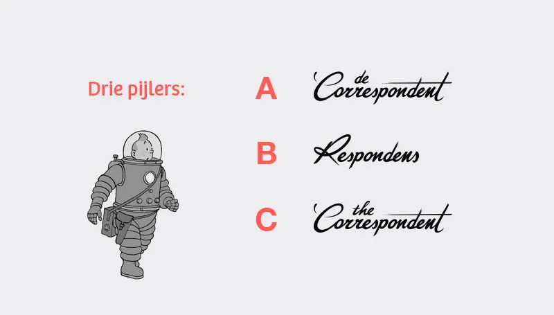The founding team of De Correspondent introduced their colleagues to the idea of crowdfunding and launching an English language site, The Correspondent, in a May 2015 slide deck. In 2013 they’d raised $1.7 million Euros to launch De Correspondent with commenting software called Respondens.
