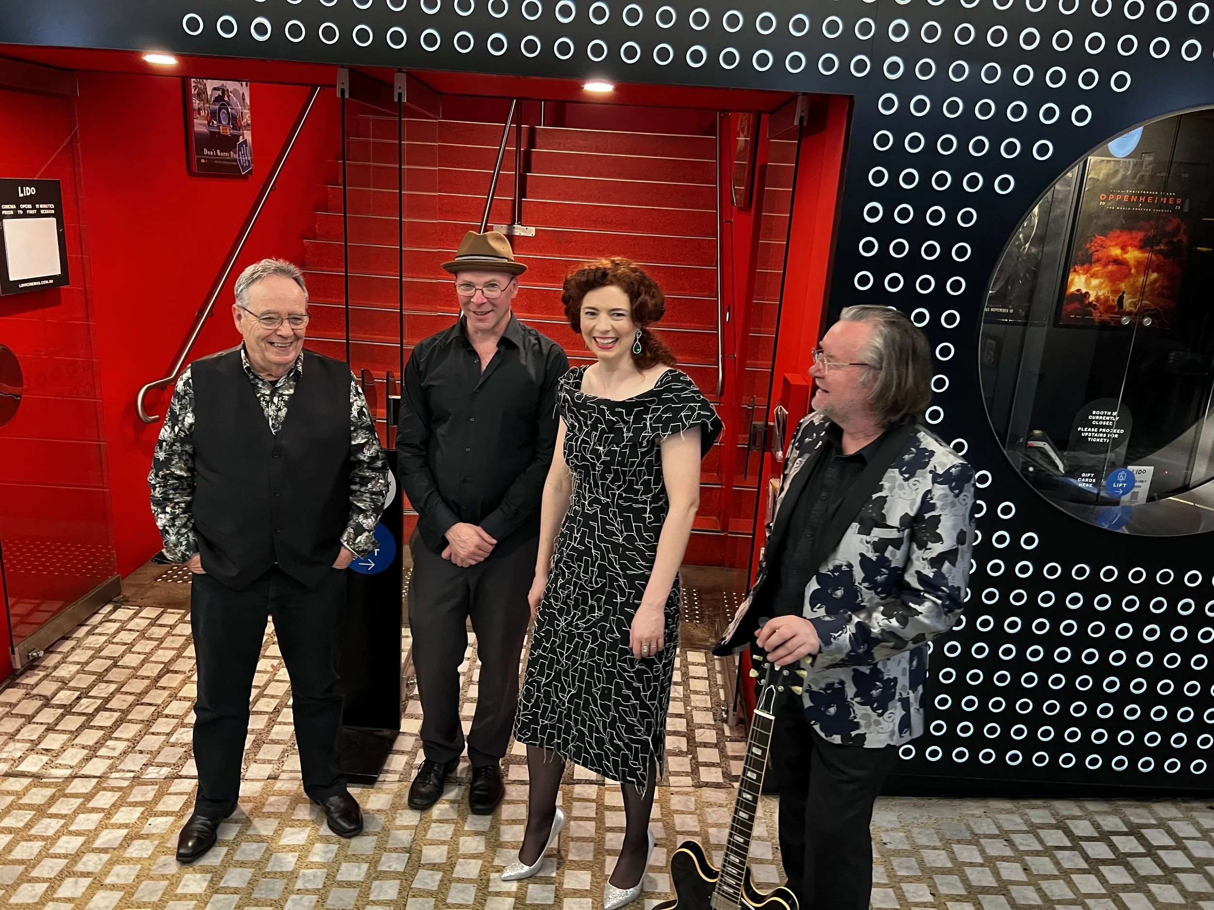 Jennifer Salisbury Quartet at Lido Jazz Room Hawthorn 32 Bars Project Live Filming