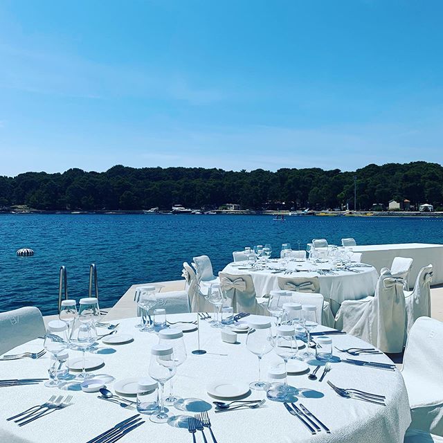 Pretty epic location for this private party tonight. Sun is shining, water is crystal clear and it&rsquo;s all sounding great! #Croatia #MaliLosinj #Island #Hot #CrossTheDj #DjLondon #LondonDj #Dj #InstaPic #PicOfTheDay #MadridNext #ThenBordeaux #The