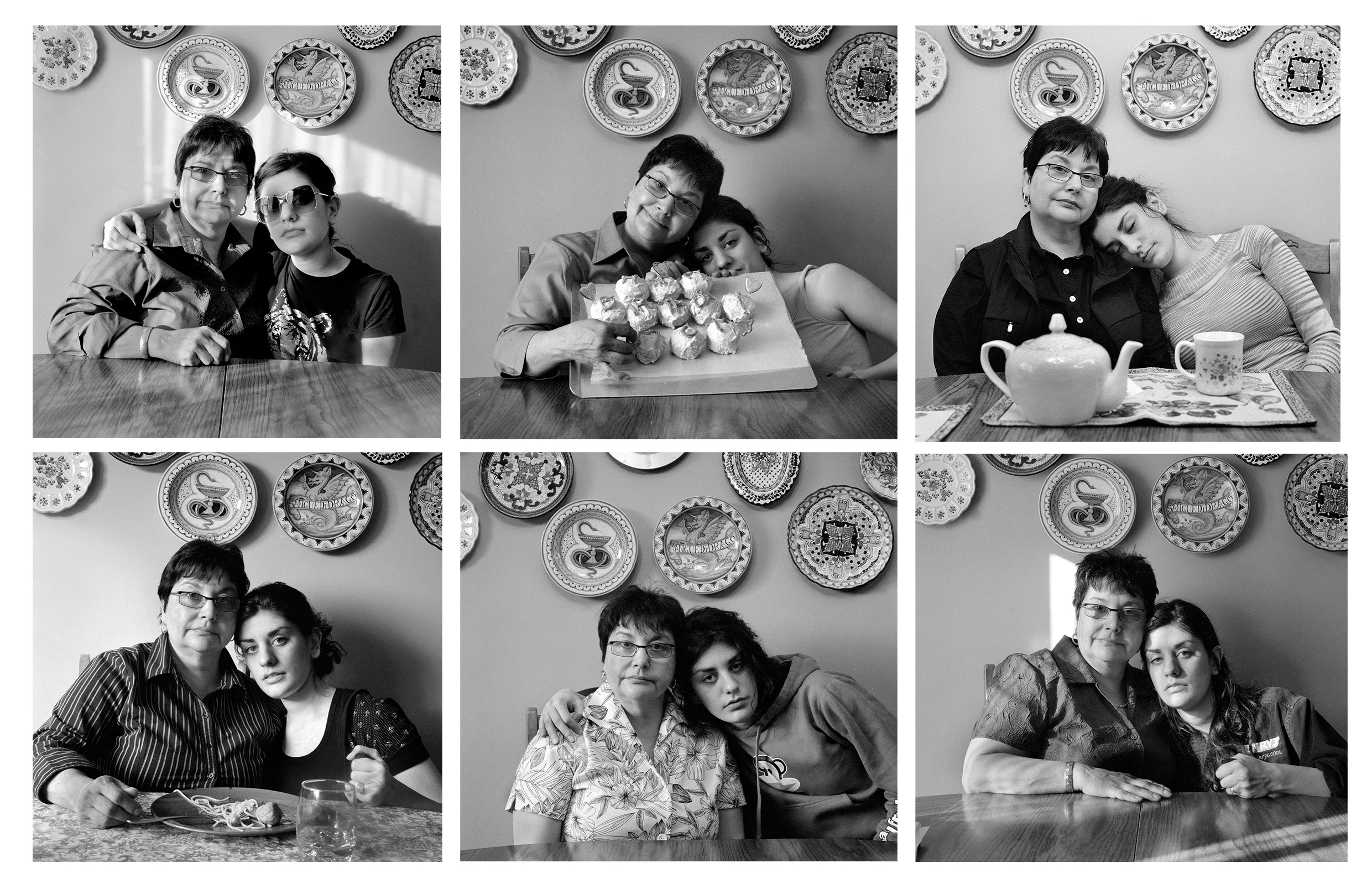 Mom Portraits. Silver Gelatin Prints. 2008.