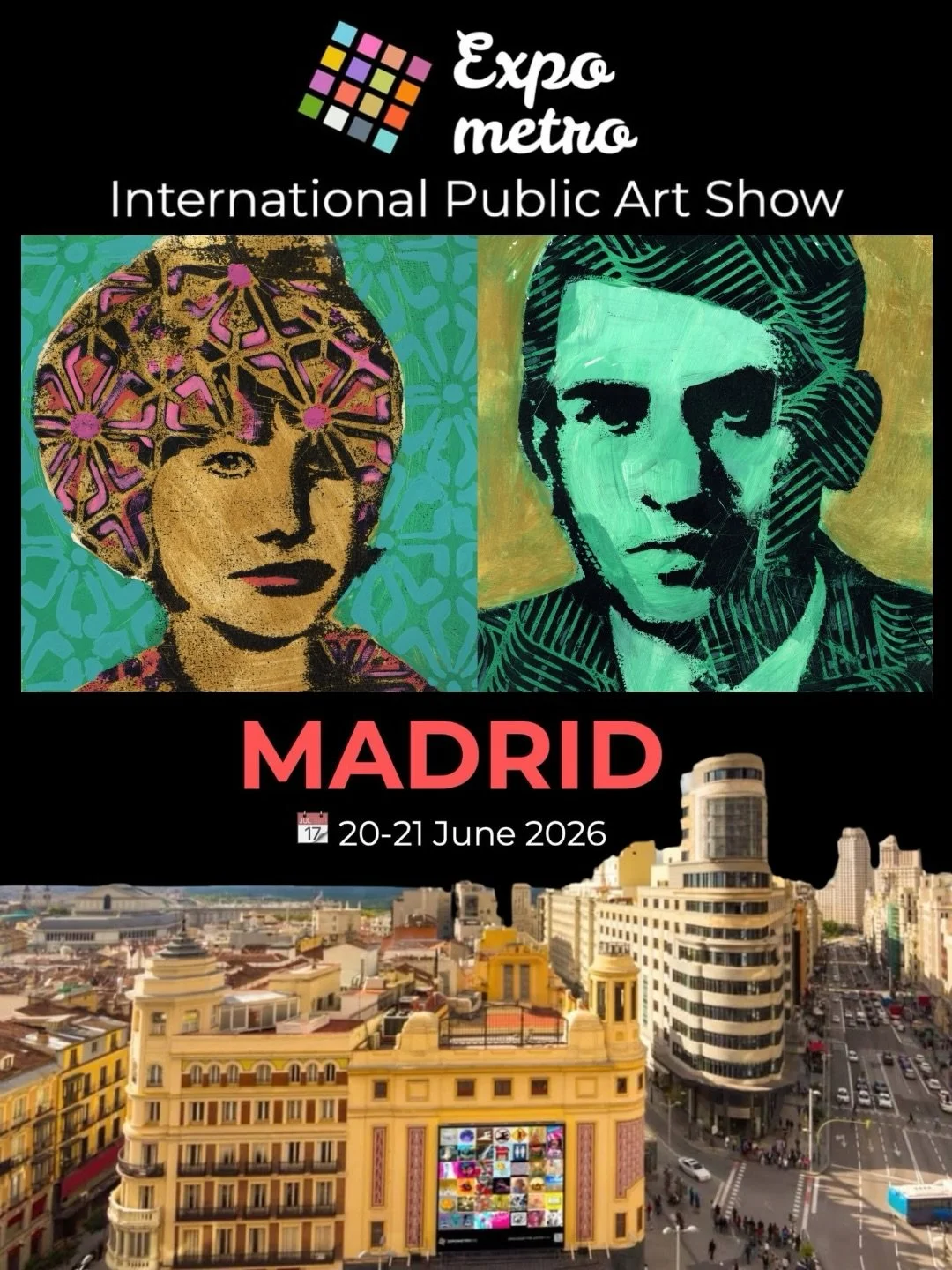 First stop: Rome. Next stop: Madrid! I&rsquo;m excited to share that my Iconic Series, will be featured in Expo Metro Madrid 2026.

Following its presentation in Rome earlier this year, the series will now be displayed on the giant LED screen at Plaz