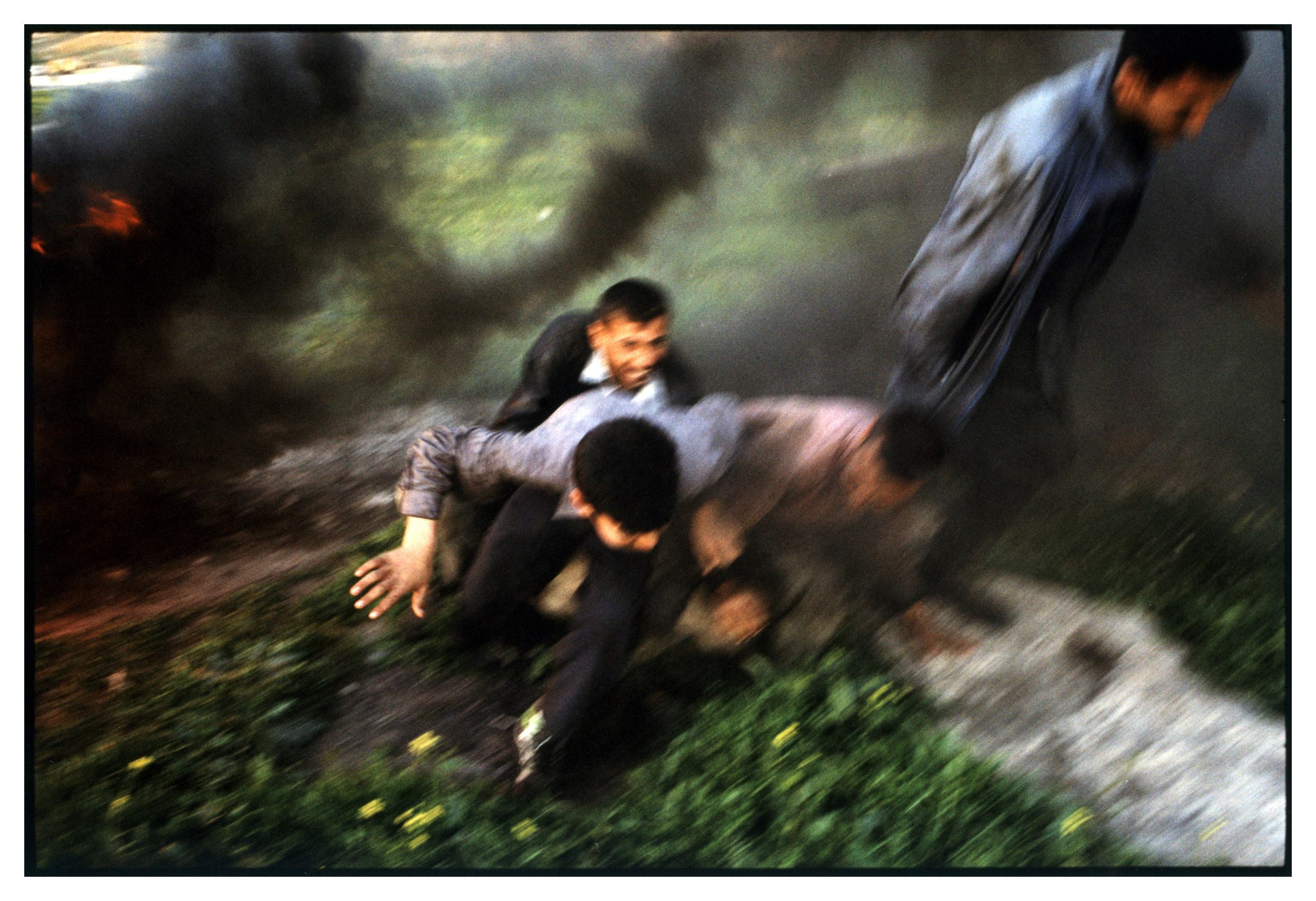  IRAQ 2004, ONE YEAR AFTER  ROAD SIDE EXPLOSION, NORTHERN IRAQ

Stanley Greene / NOOR 