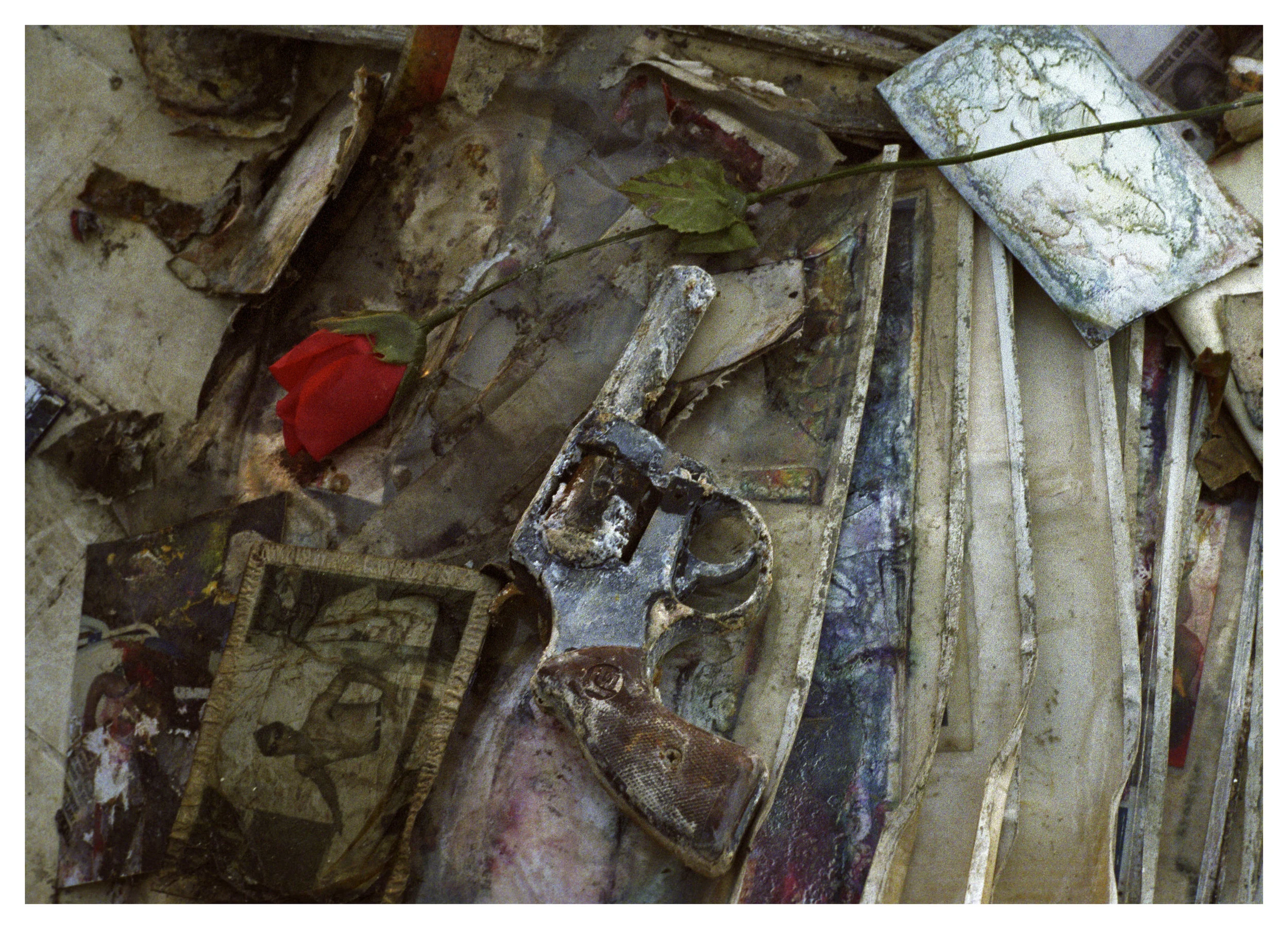 Narcotics division police officers in New Orleans felt that the lower 9th ward was a hotbed of crime, gambling, racketeering, graft, shootings, pimps, drugs and prostitution. New Orleans, Louisiana, 2006.