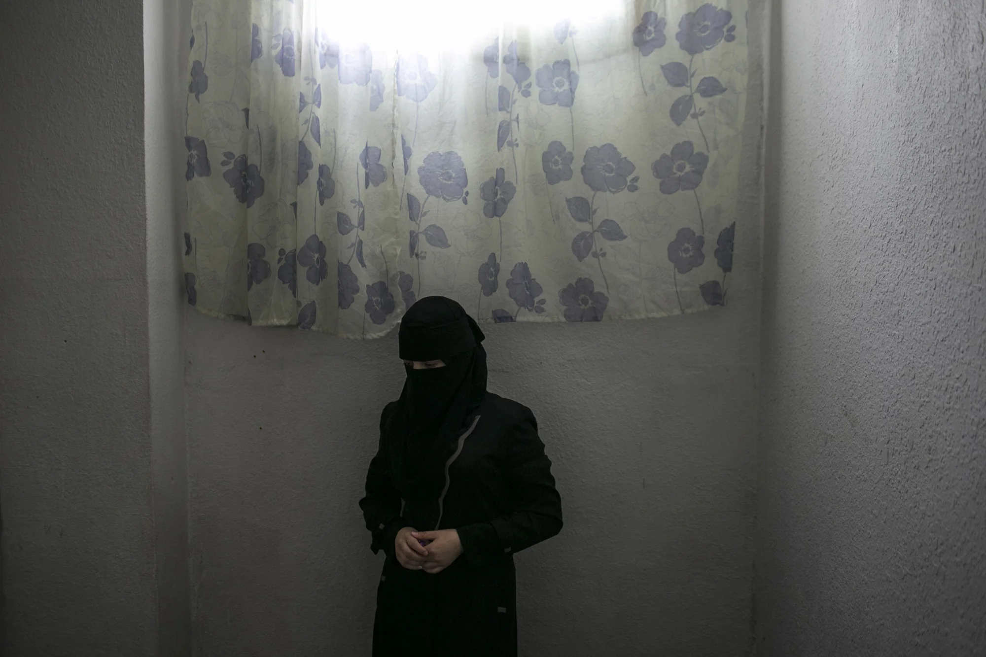 Jordan, 2013, Samira, a 22 year old female head of house hold with four young children. She fled Homs with her small children, while her husband insisted on staying to look after their home and assets. She learned four months ago that her husband had been murdered.