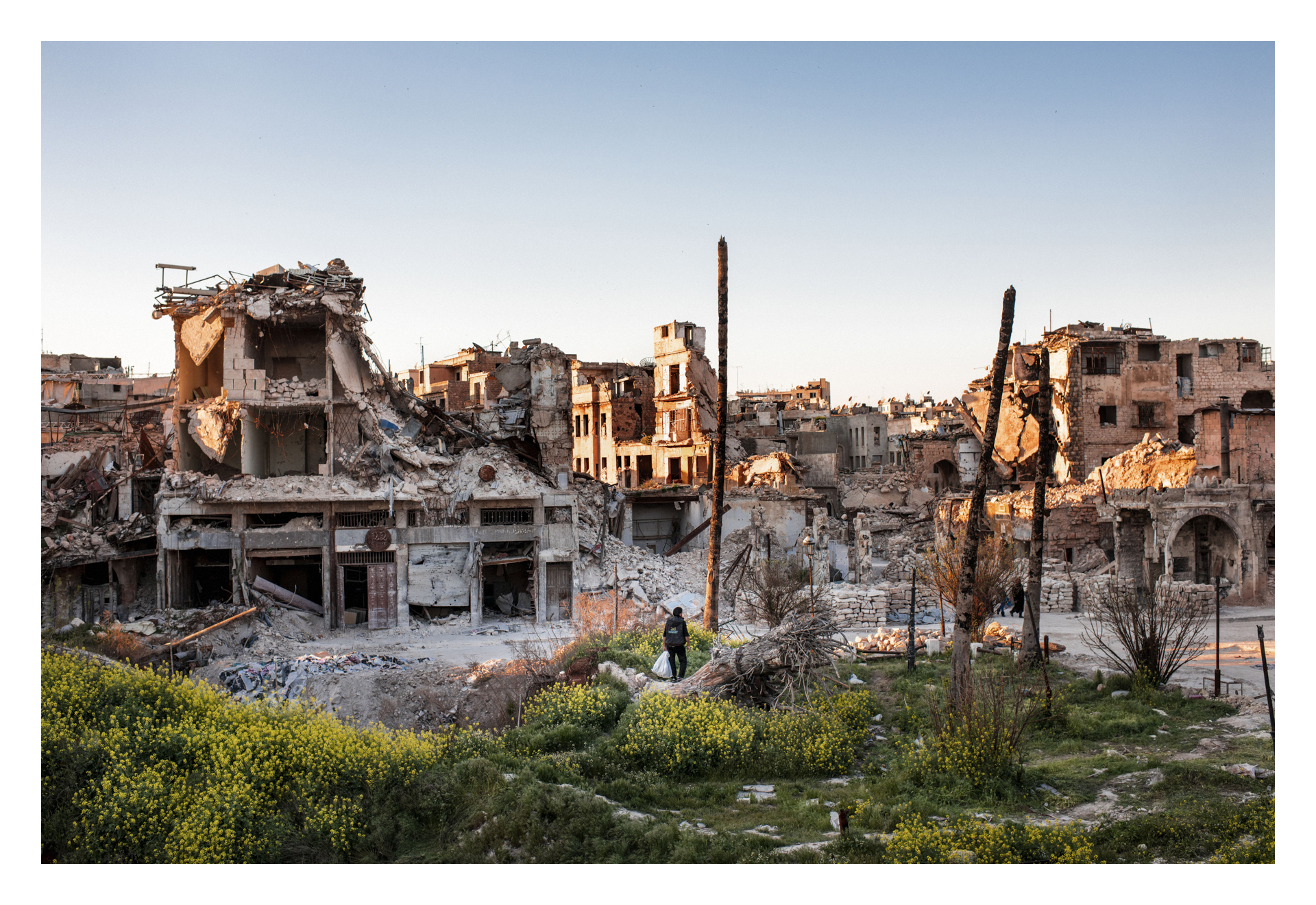  Syria, Aleppo, 25 March 2017

Al-Hatab Square is one of the oldest squares in the Syrian city of Aleppo. It is located in the old Jdeydeh Quarter, outside the historic walls of the Ancient City of Aleppo. The square has suffered catastrophic damage 
