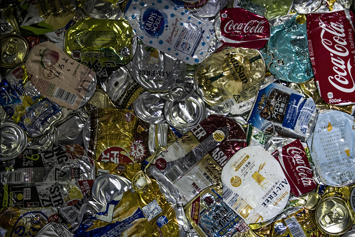  Japan, Tokyo, Minato, 18 August 2016

Minato resource recycle center, plastic, cans, pet bottles are being recycled here.

Kadir van Lohuizen / NOOR 