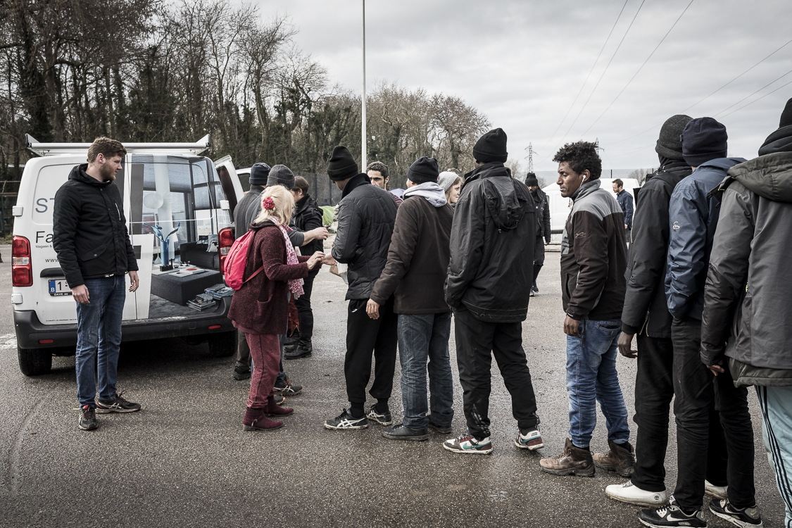 FRANCE - CALAIS - HUMANITY IS NOT PITY