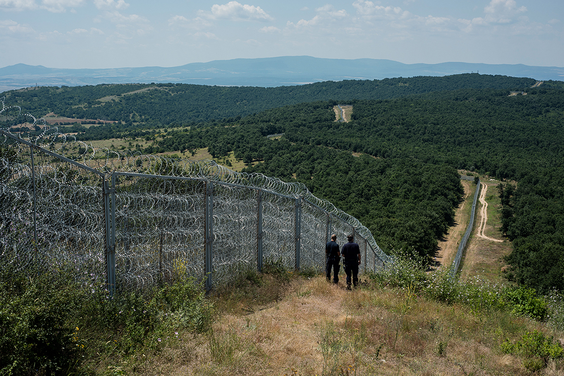 Frontex officers