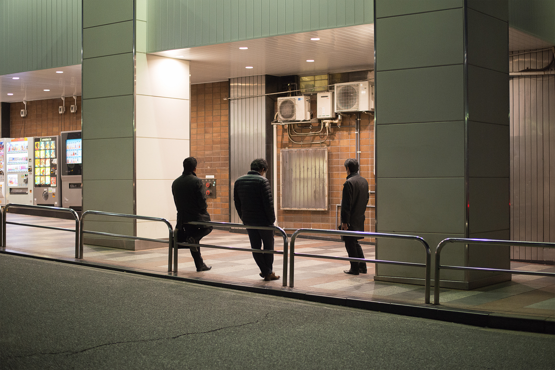  From the ongoing series "Lay Off". 
Tokyo, Japan, January 2015 