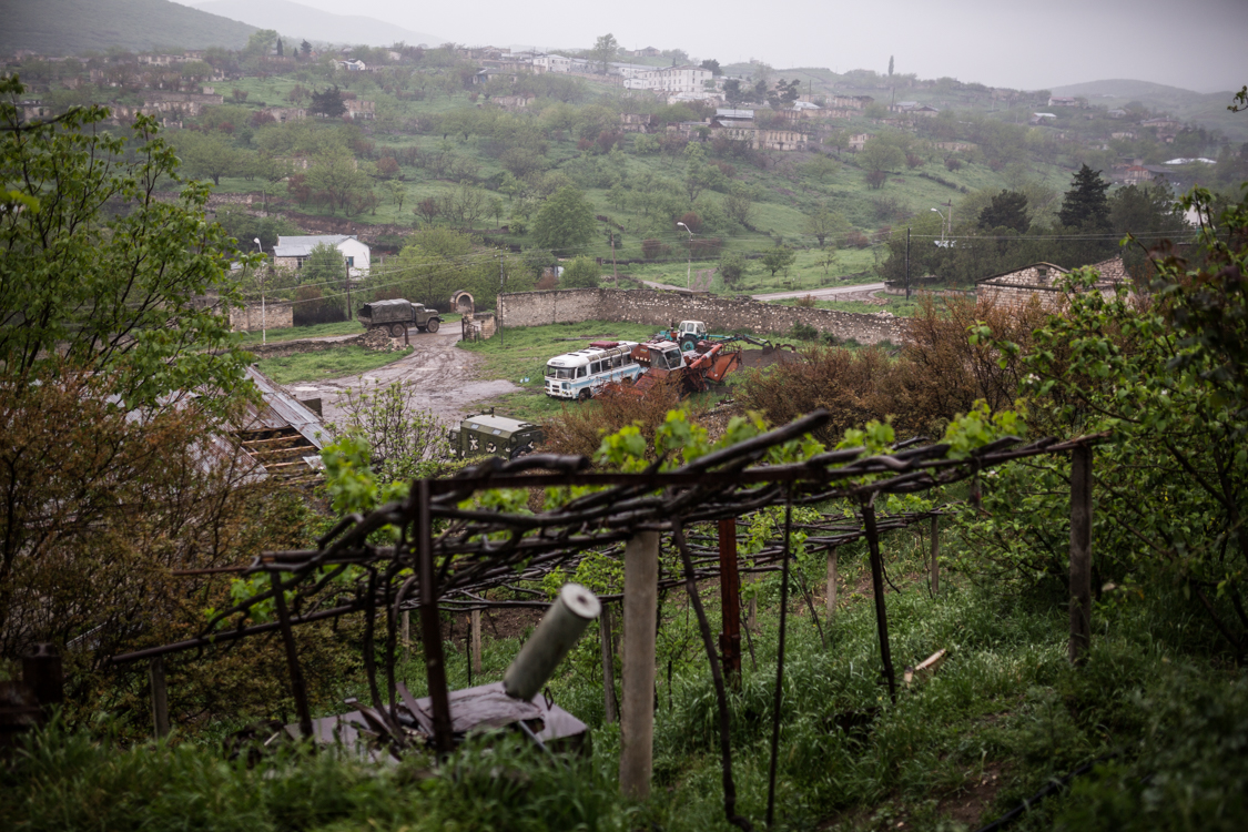  Talish, Nagorno-Karabakh Republic, 29 April 2016

The view of Talish village few days after the frozen conflicted exploded  in April 2016.

Yulia Grigoryants 
