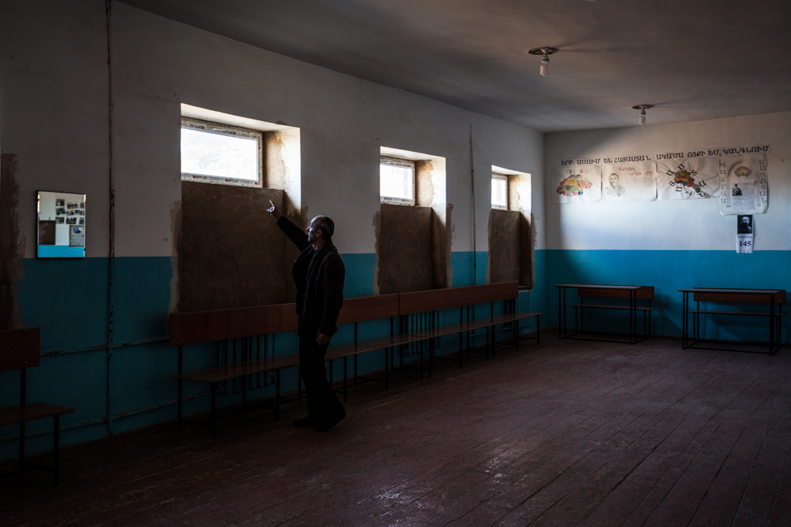  Armenia, Chinari, 23 November 2014 

For security reasons all windows of secondary school in Chinari village were blocked. 

Yulia Grigoryants 