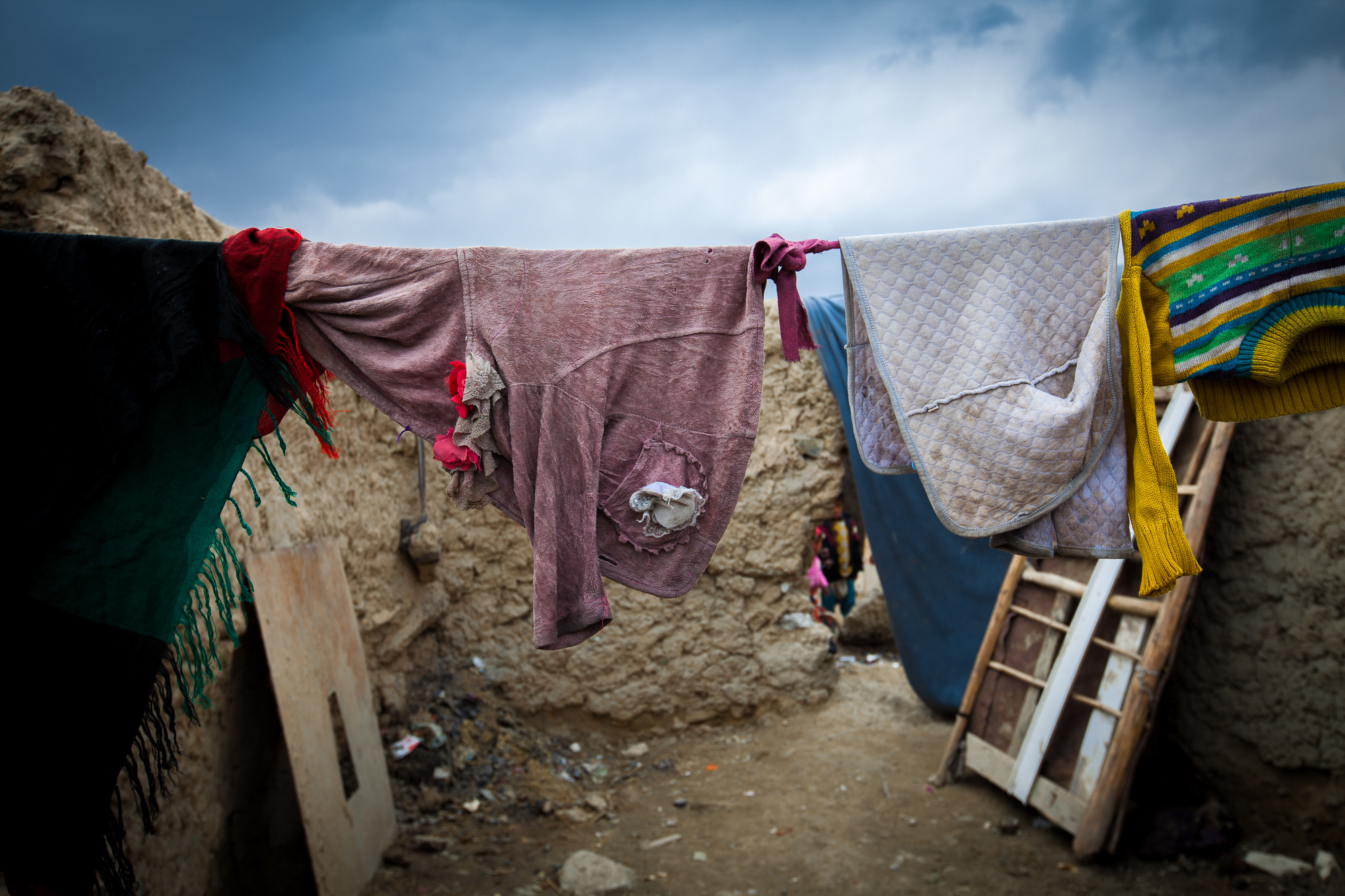  The people living in the camp are settled and don’t seem to be moving any time soon. The government is struggling to resettle the displaced in peaceful communities because local residents don't want Afghans from other provinces moving into their vil