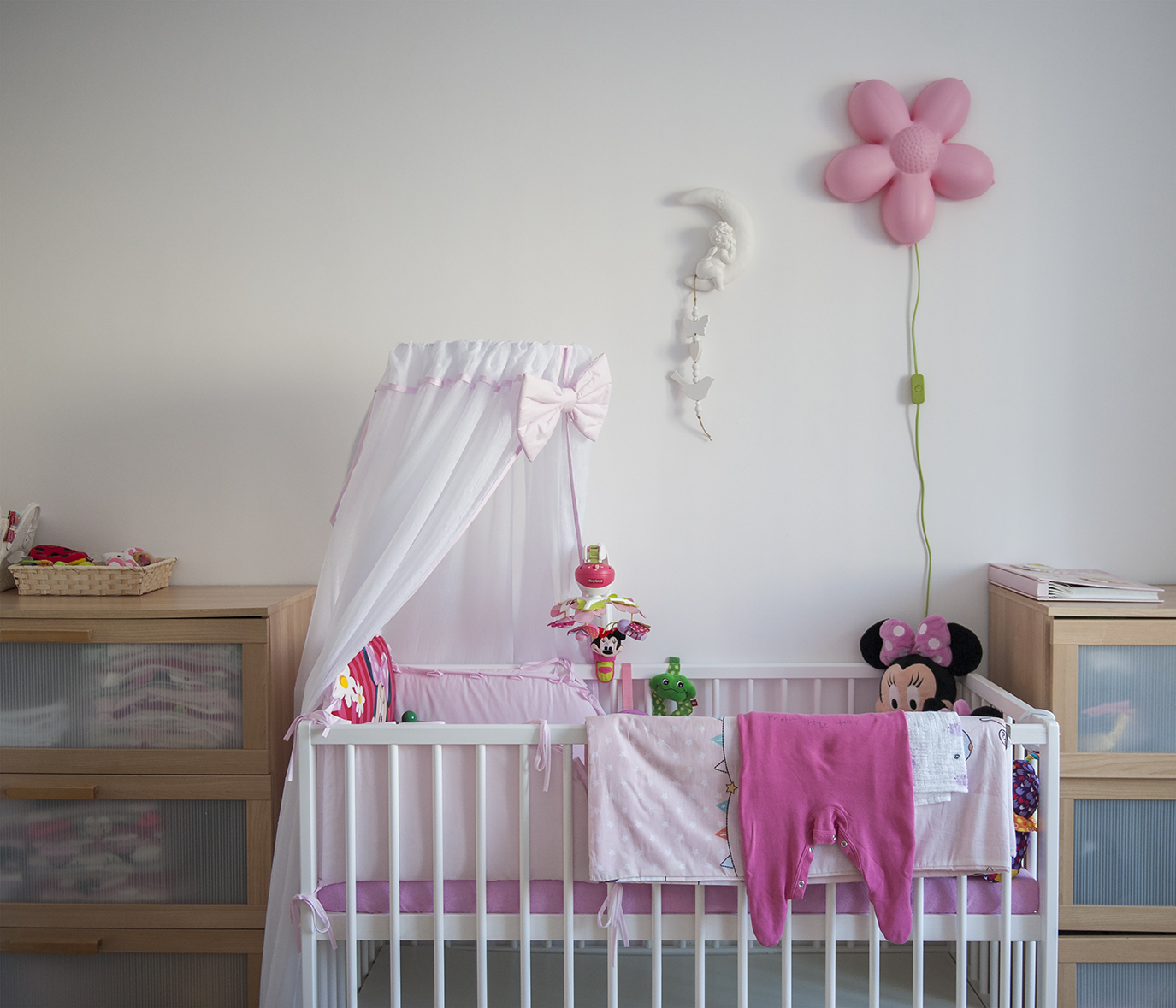  Lorcia’s room. Lorcia was part of the family for seven years because Magdalena could not conceive. A year ago she gave birth to a baby boy. The doll now safely stored in a cupboard is no longer needed - yet fulfilled her therapeutic purpose 