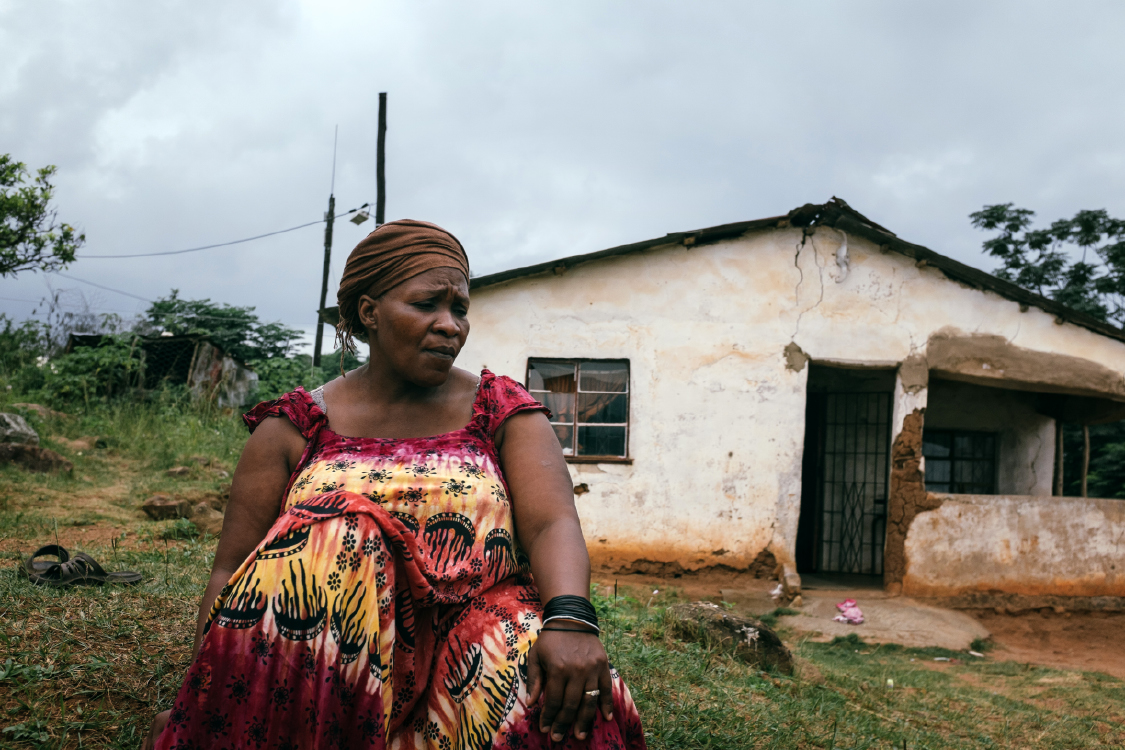  MaDudu, who works as a development practitioner at the University of KwaZulu-Natal, assists with a research project on water and sanitation issues.  