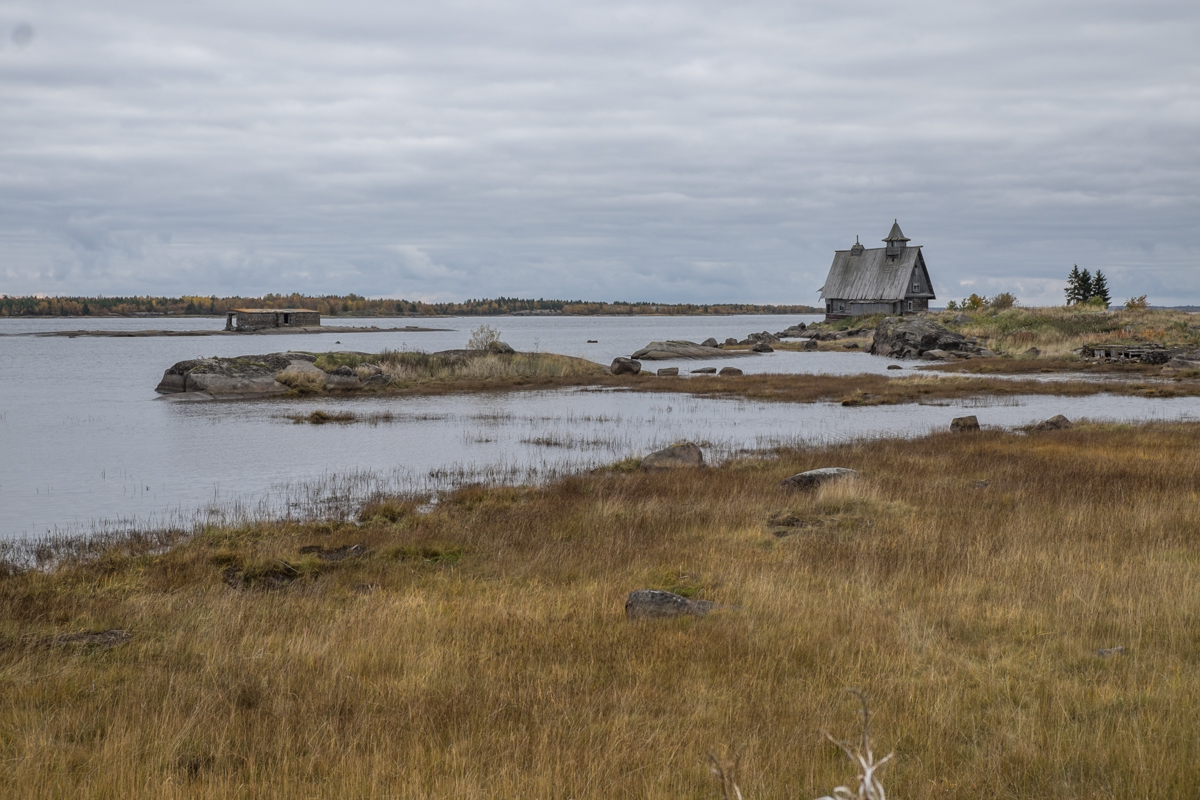  The remains of the transition camp to the island Solovki, where the first Gulag camp was opened in 1923 