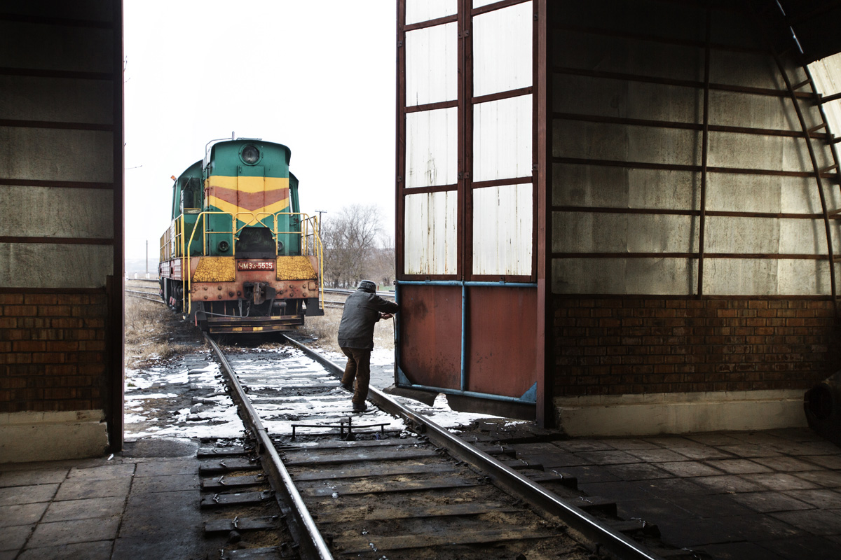  Etulia, Gagauzia. Moldova - Februrary 2018

Train maintenance shed at the Etulia train station, the only one working in all Gagauzia. 